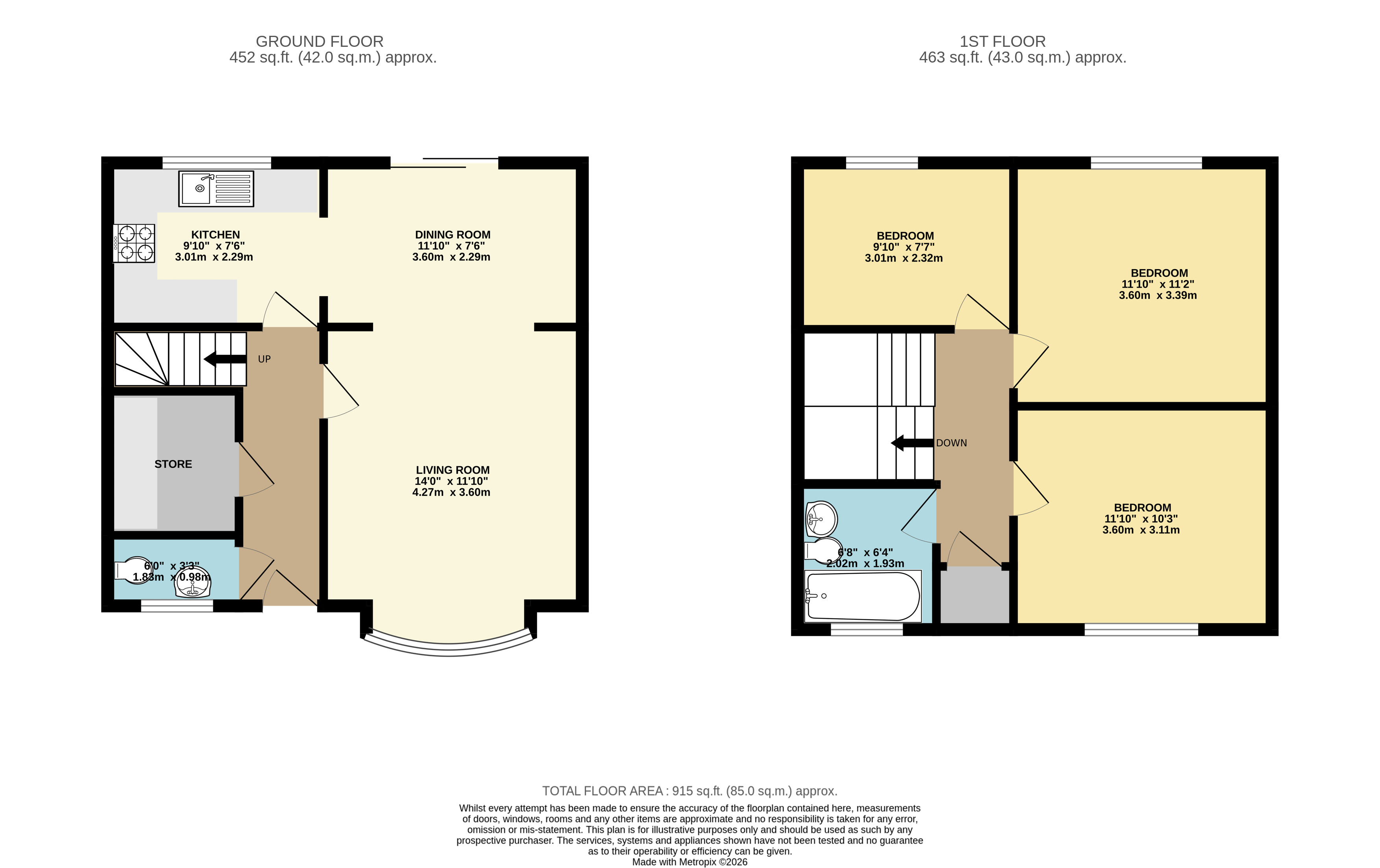 3, White Alder, Stacey Bushes floorplan