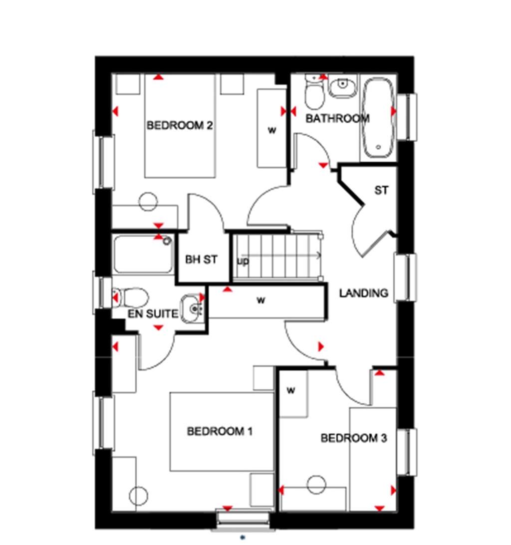 "Hadley" at Taunton Road, Lydeard, Taunton TA4, 3 bedroom