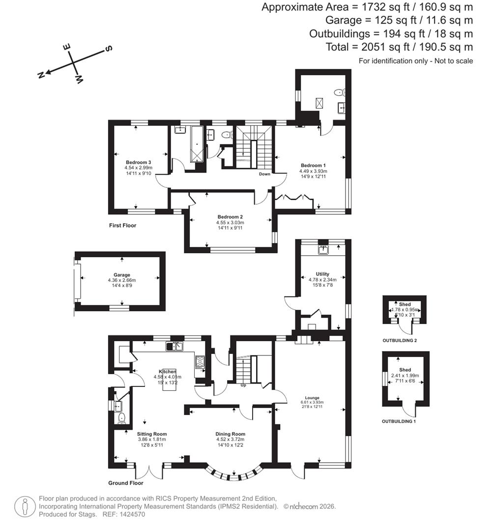 20 Lewis Road, Lewis Road, Taunton floorplan