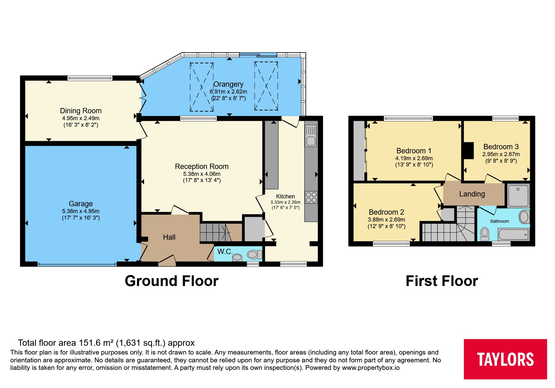 23, Elderfield Road, Oxfordshire floorplan