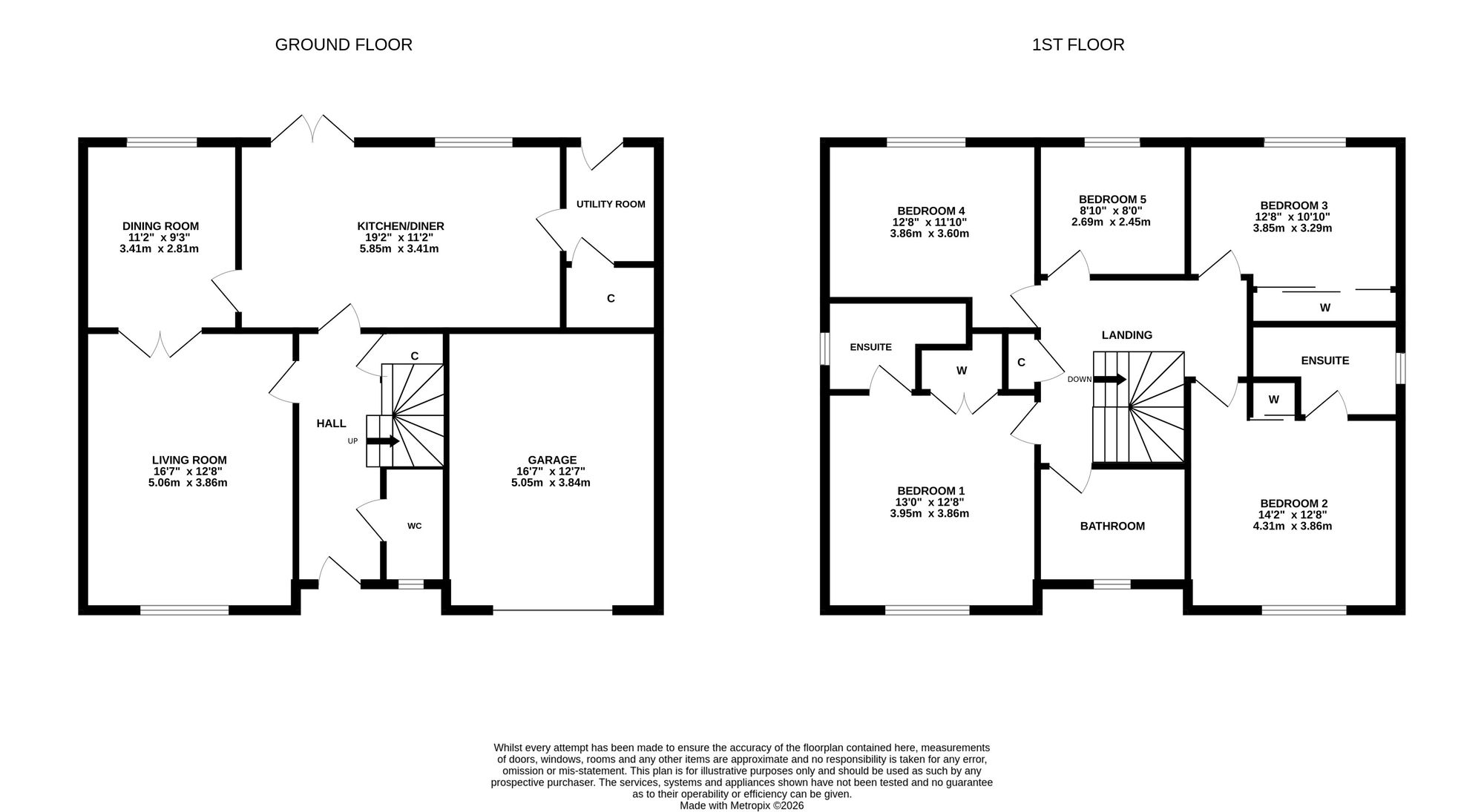 35 Rowan Place, Livingston floorplan