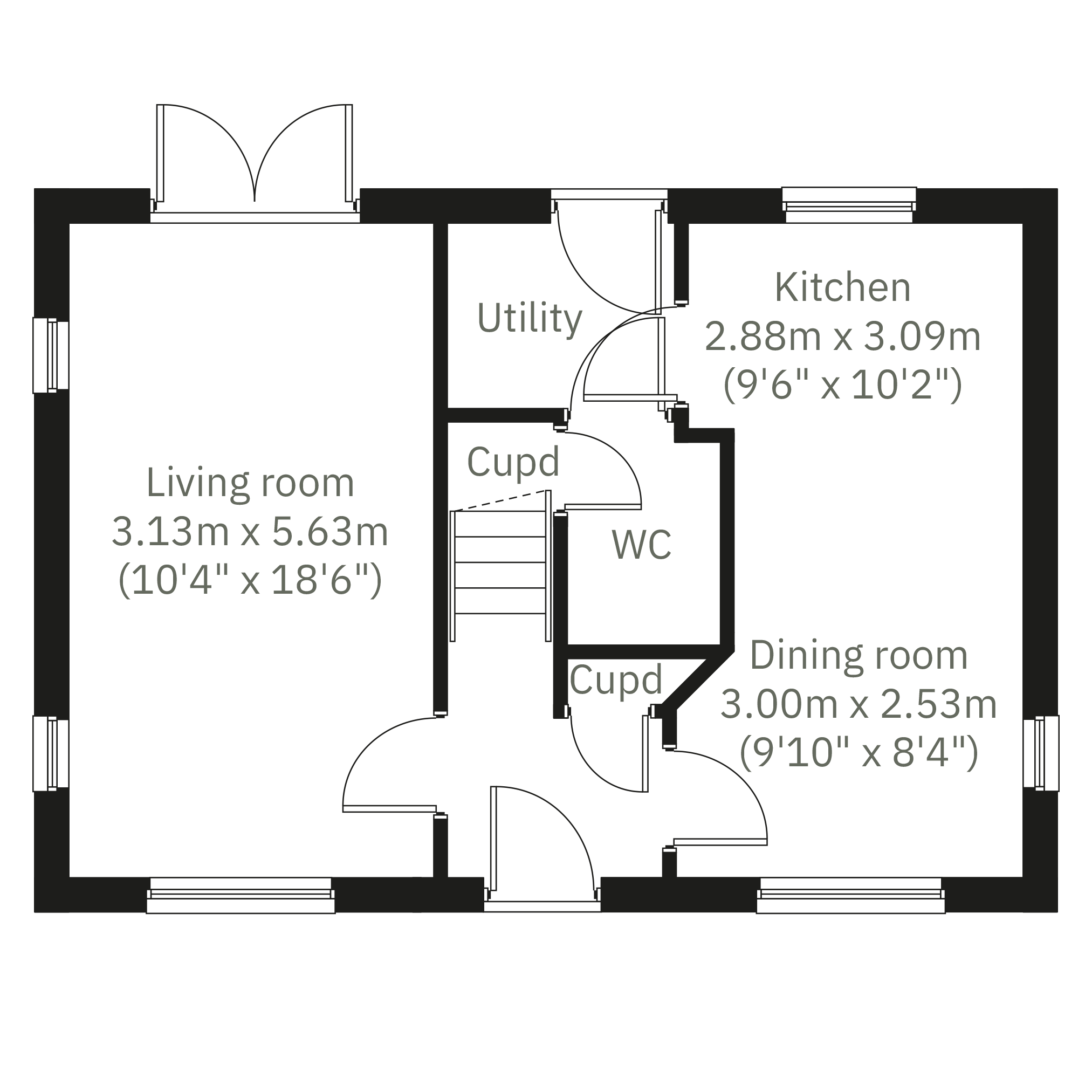 57, Valley Park, Didcot floorplan