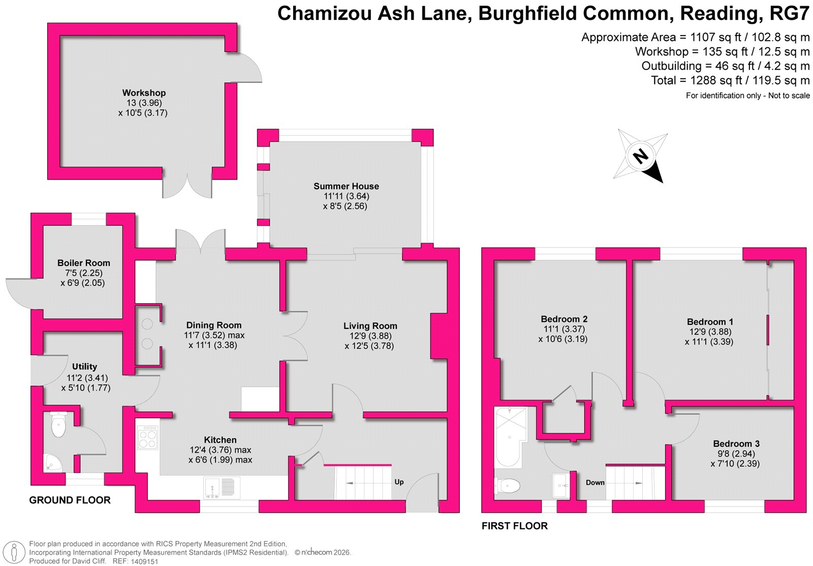 Chamizou,, Ash Lane, Reading floorplan
