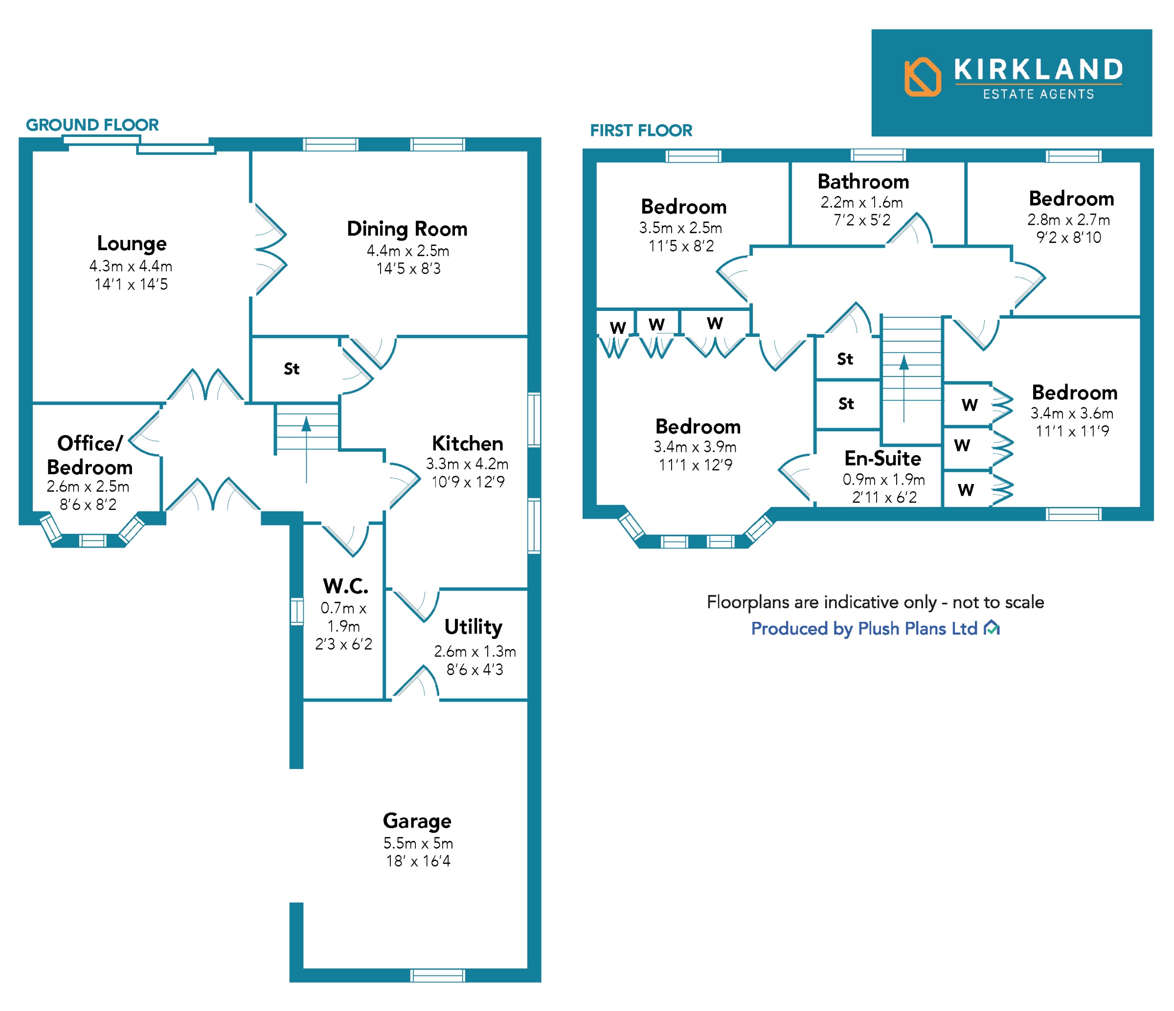 21 Scalloway Road, Glasgow floorplan