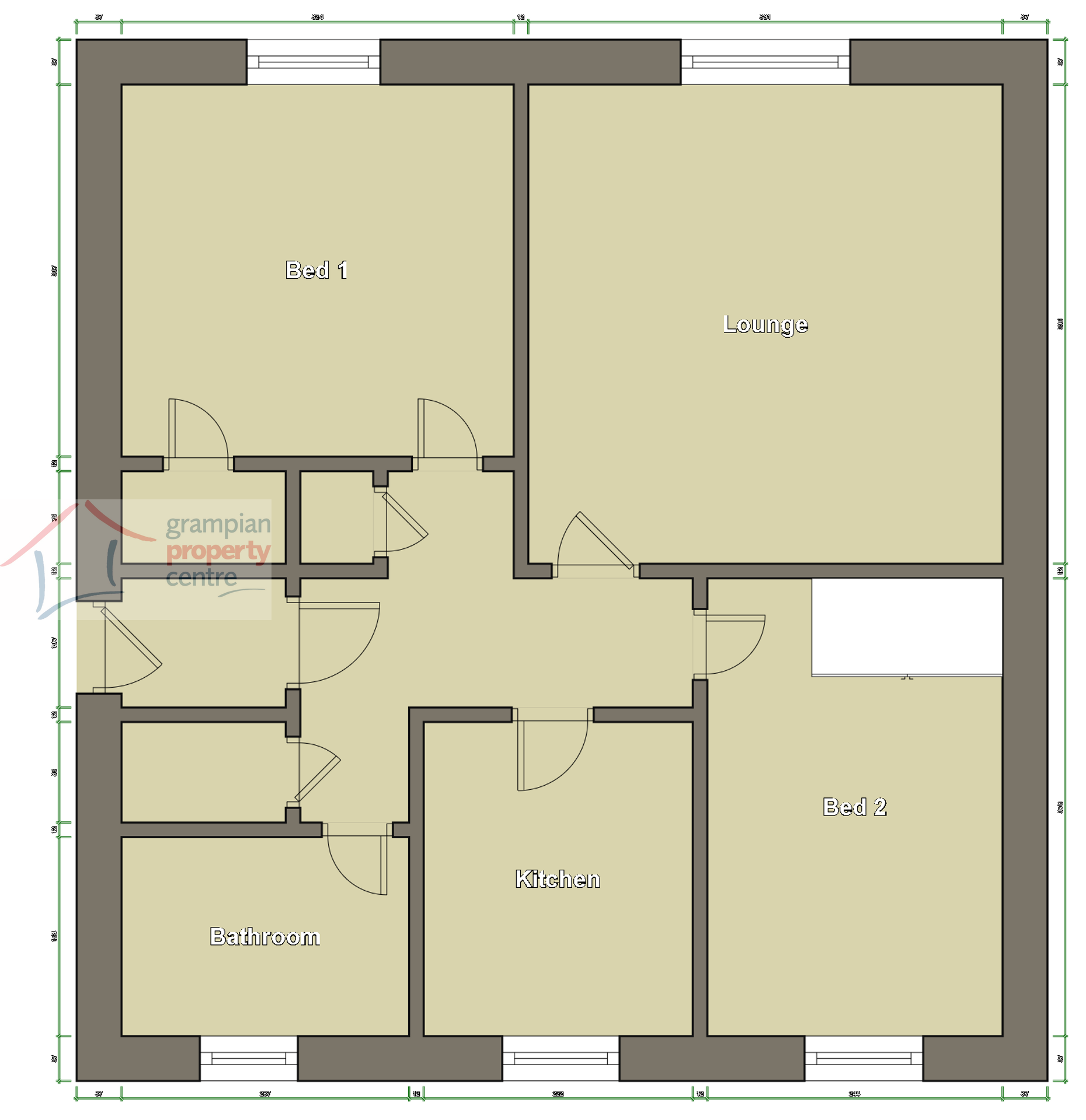 17 Ashgrove Square, Elgin floorplan