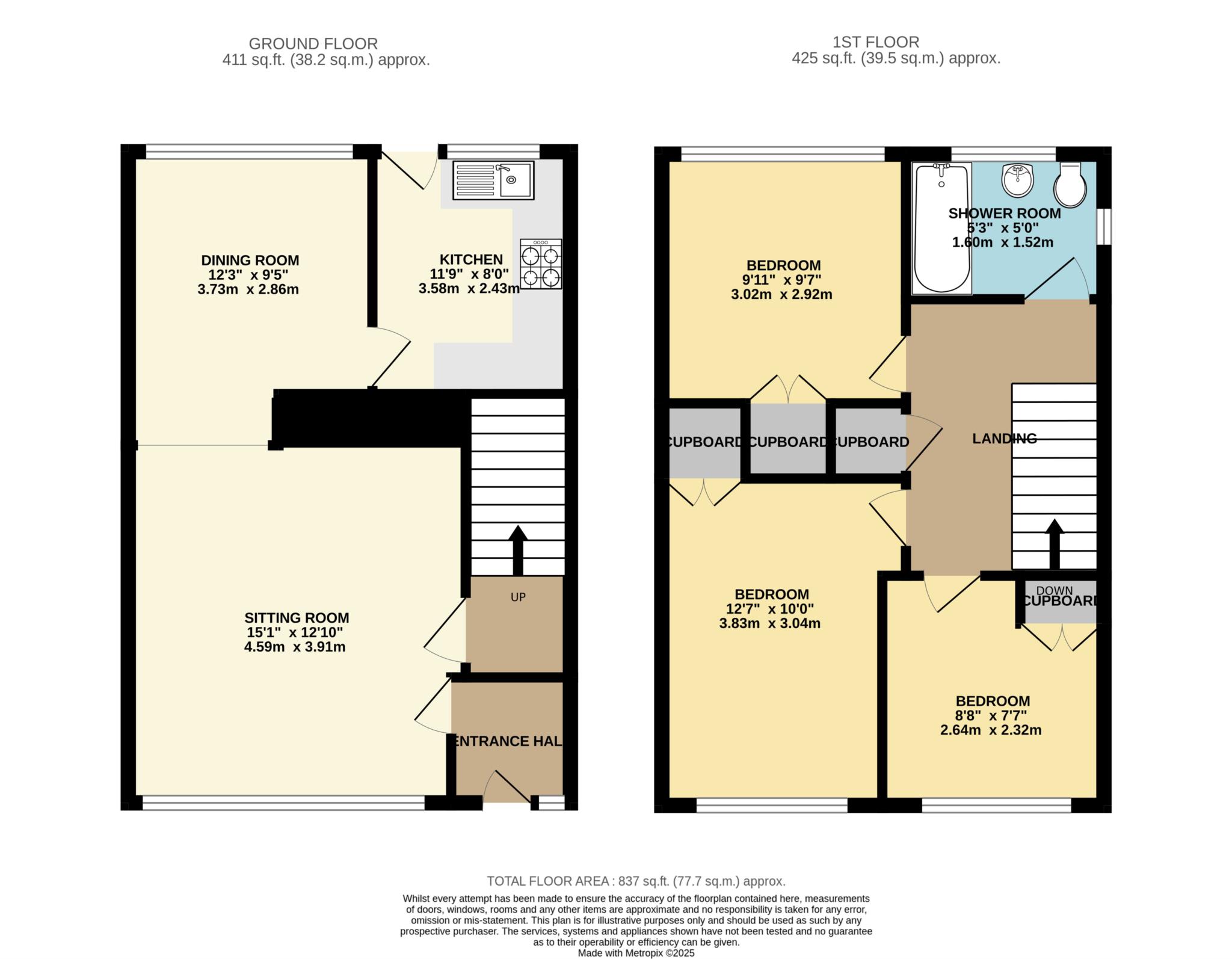 83, Wyville Road, Frome floorplan