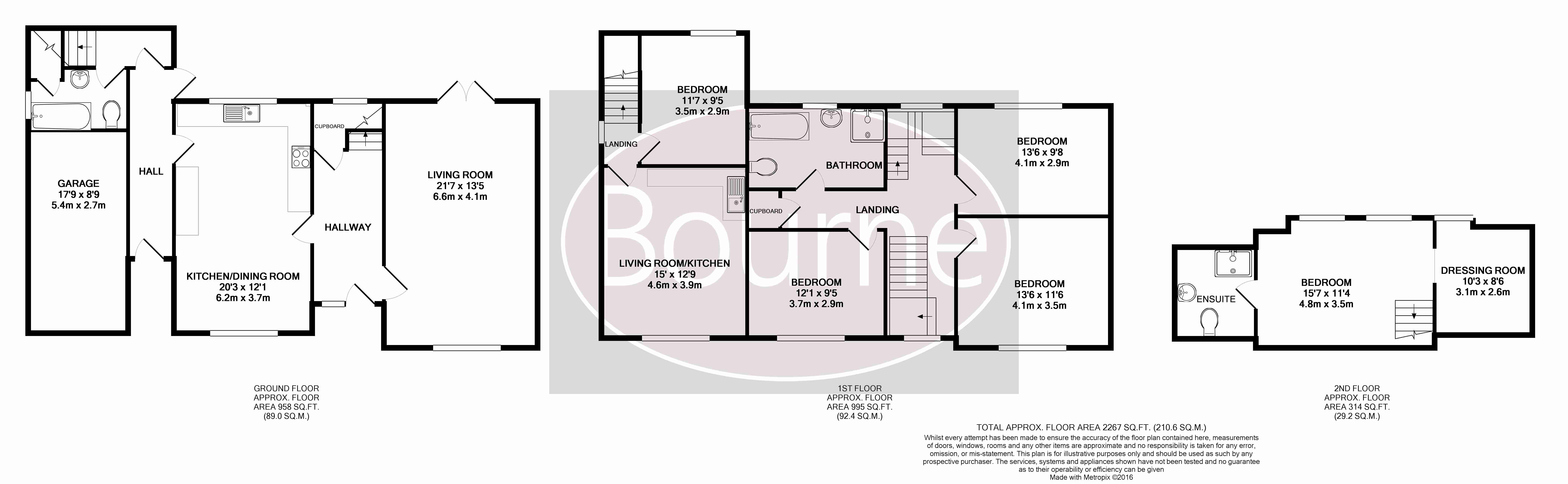 5 Bedrooms Detached house to rent in Gravel Road, Inclusive Of 10A Gravel Road, Farnham GU9