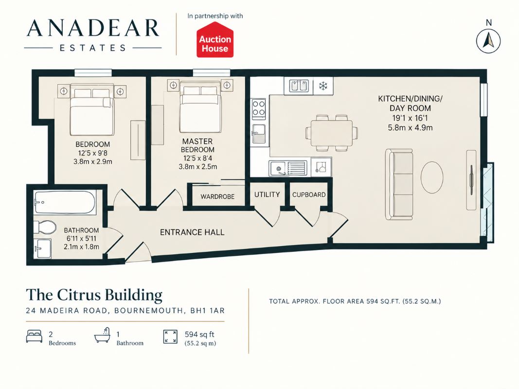 Bournemouth floorplan