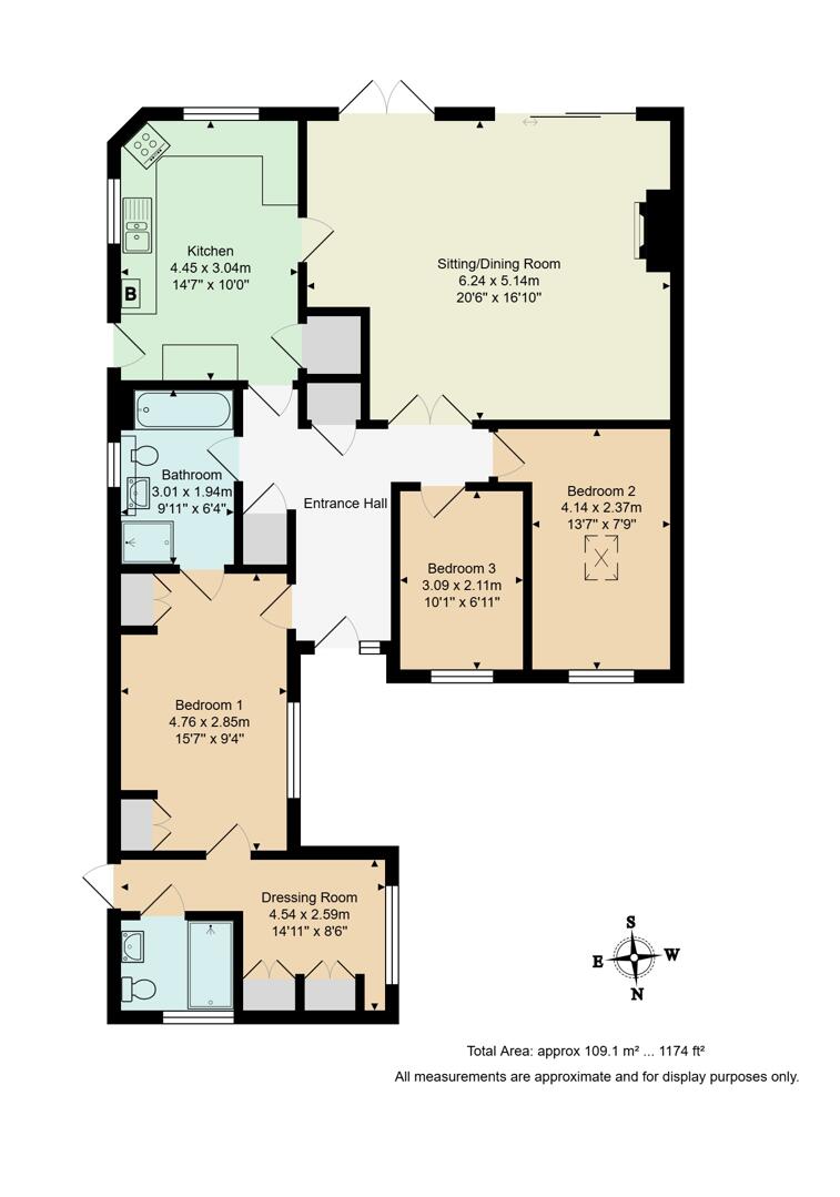 Delta, 34, Elgin Road, Poole floorplan
