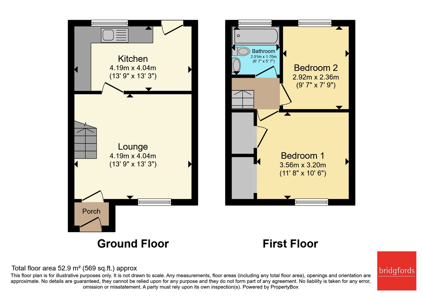 107, Dove Close, Cheshire floorplan
