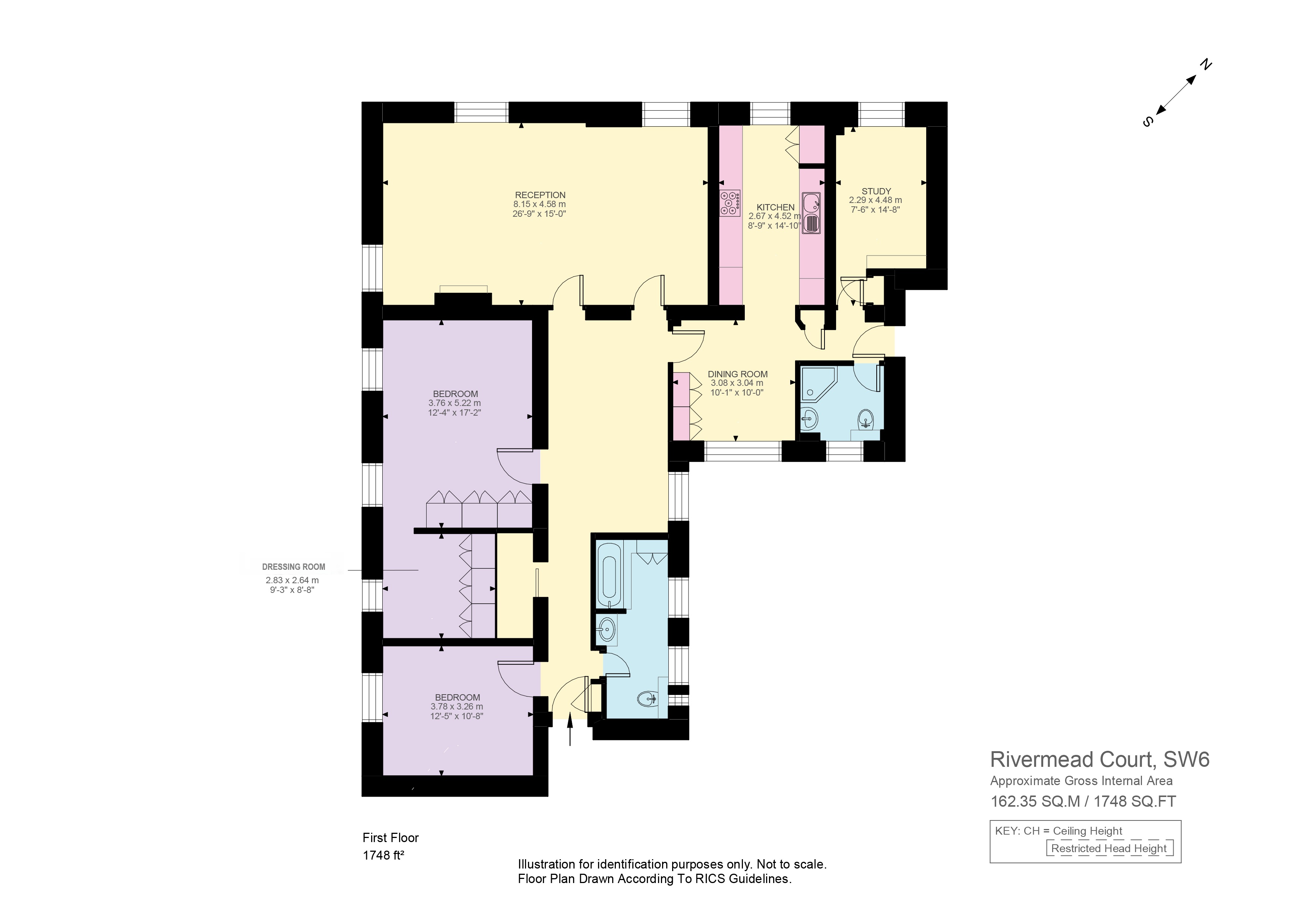 Ranelagh Gardens, London floorplan