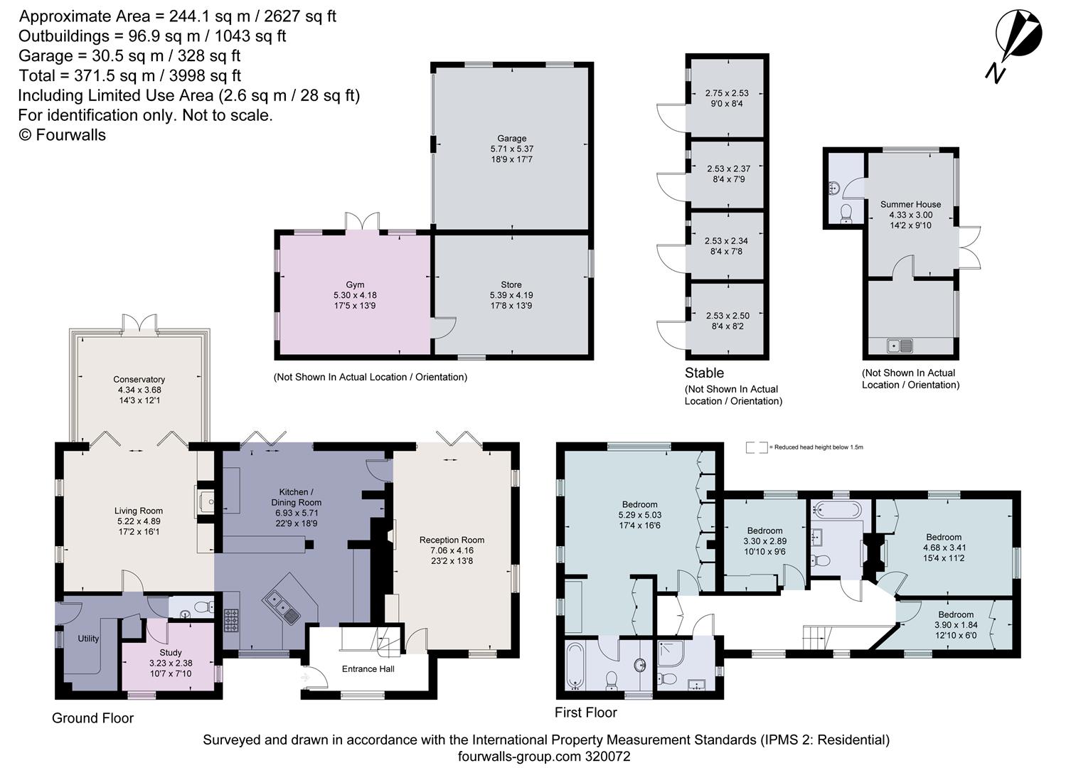 Brambles, Riding Lane, Tonbridge floorplan