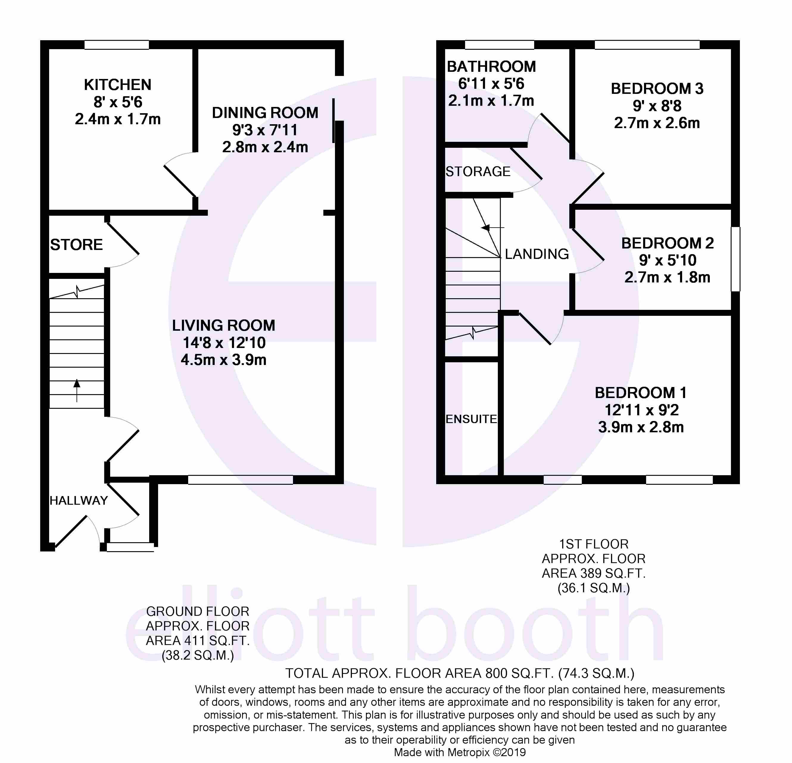 3 Bedrooms Link-detached house for sale in Kidbrooke Avenue, Blackpool FY4