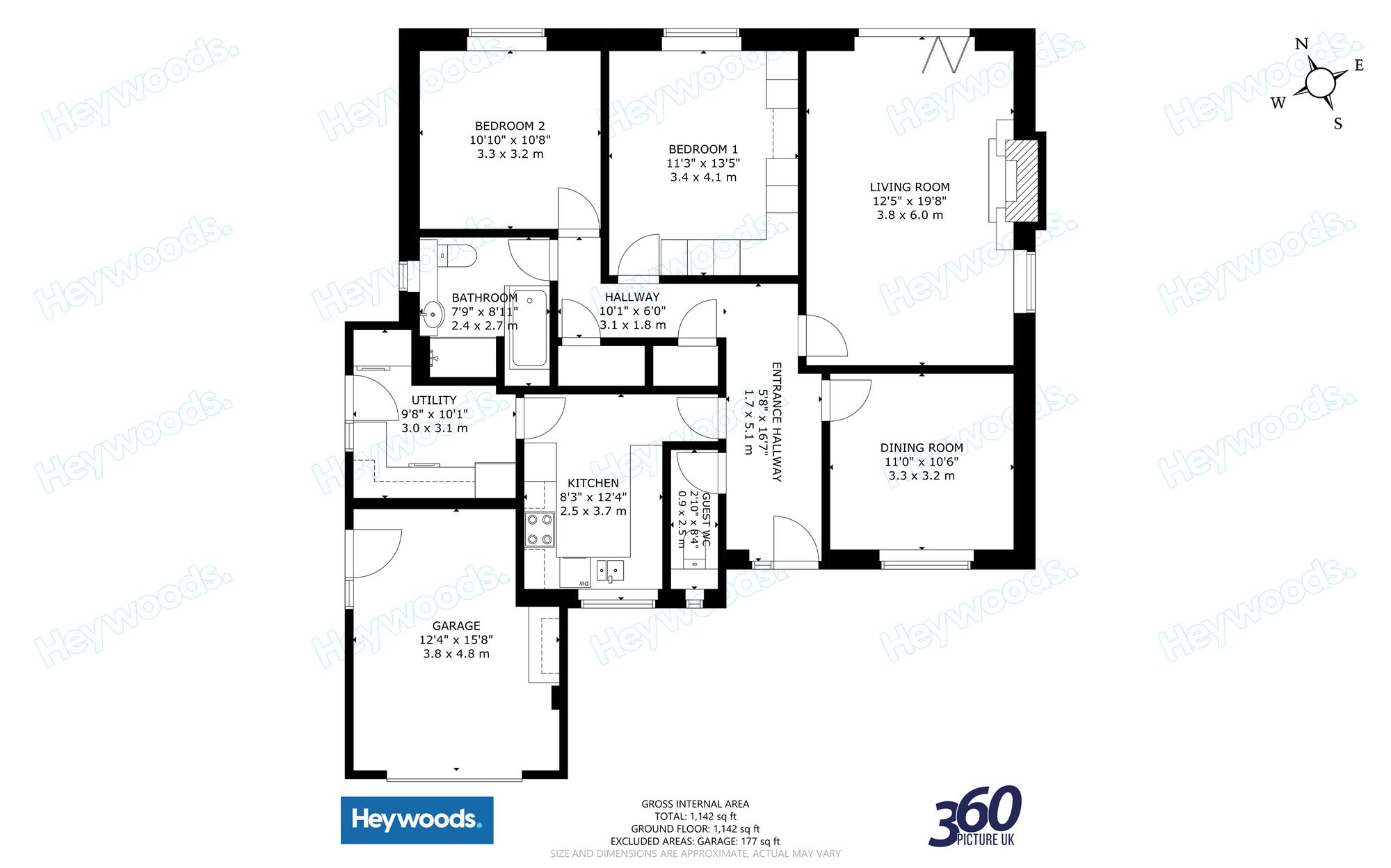 7 Granchester Close, Stoke-On-Trent floorplan