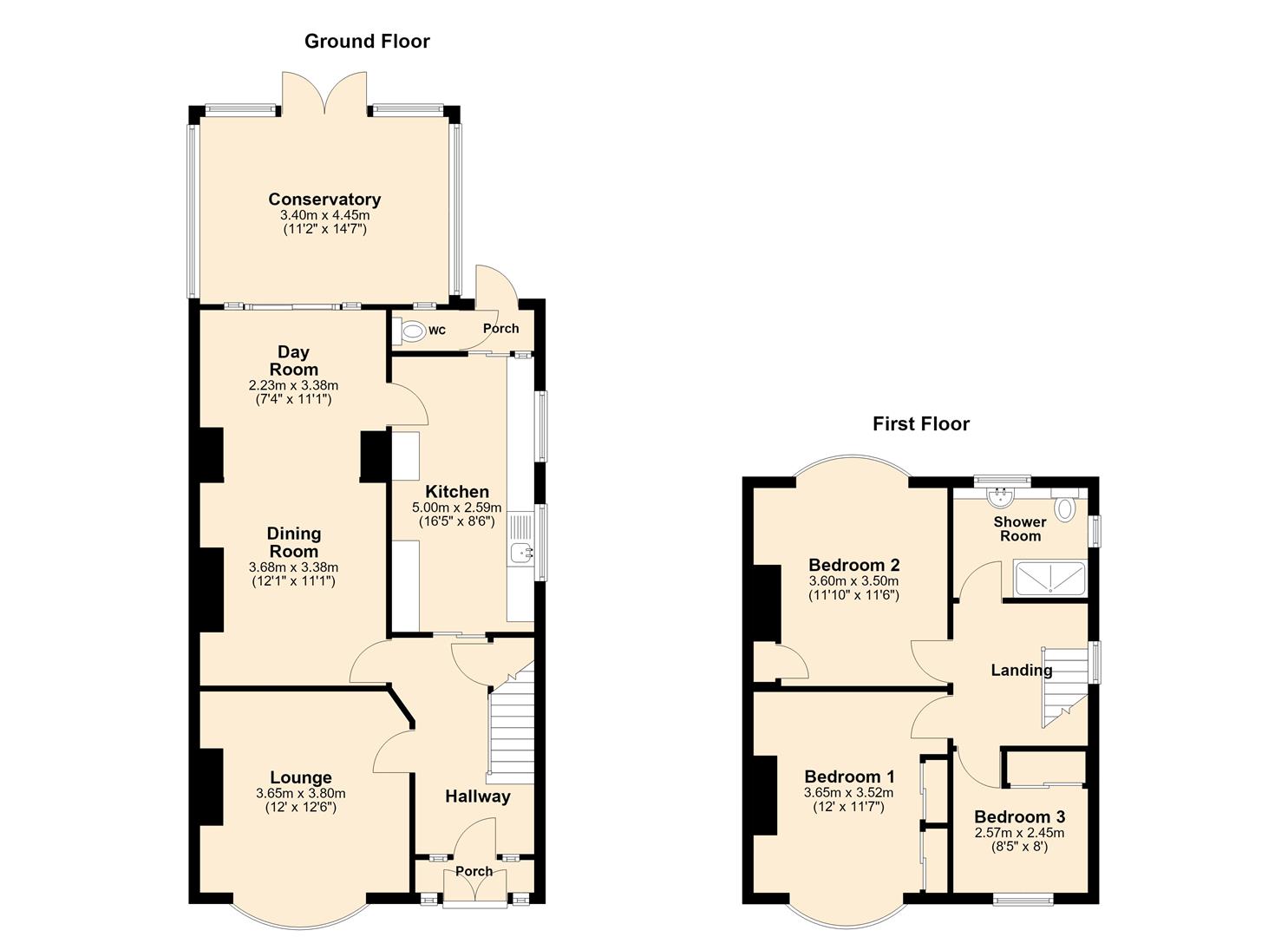 Cavendish Road, Hull floorplan