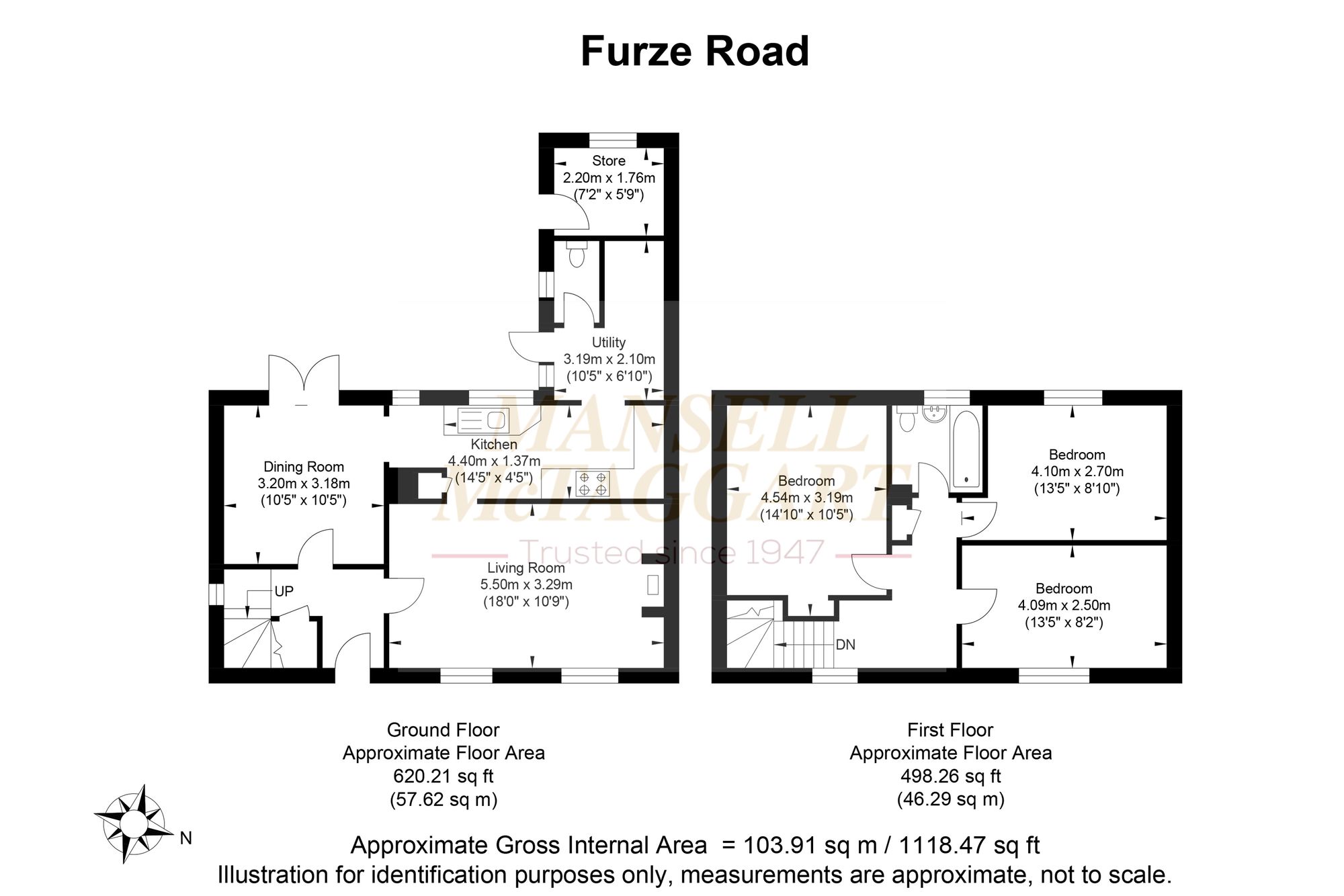 25 Furze Road, Horsham floorplan