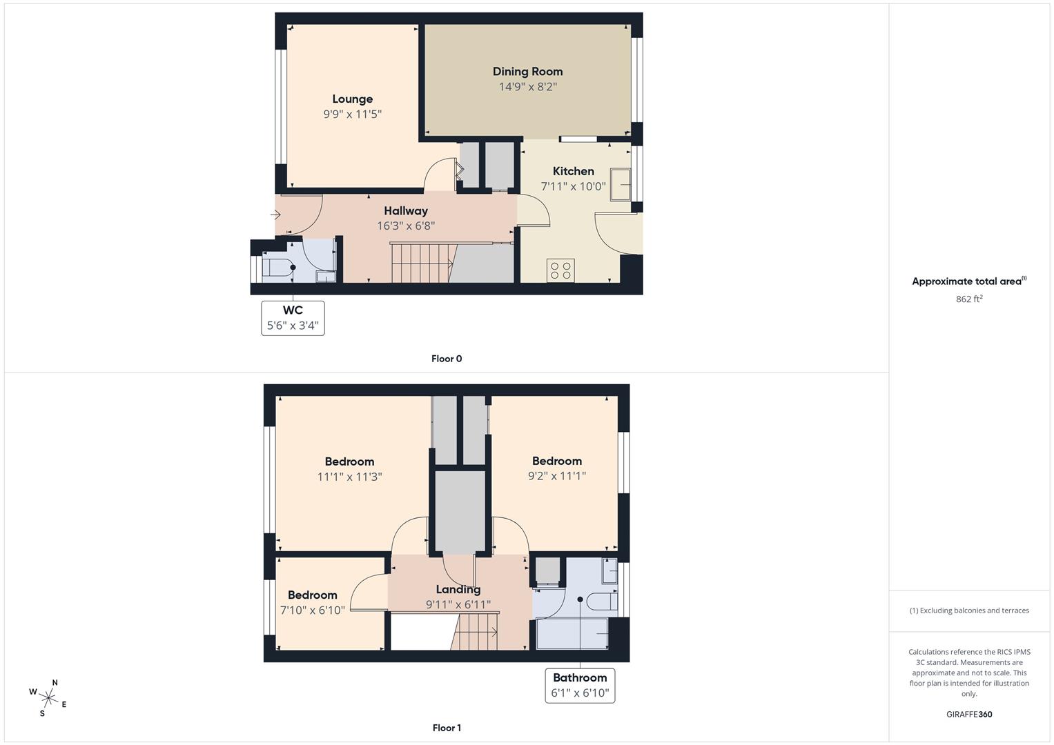 35, Milton Street, Loughborough floorplan