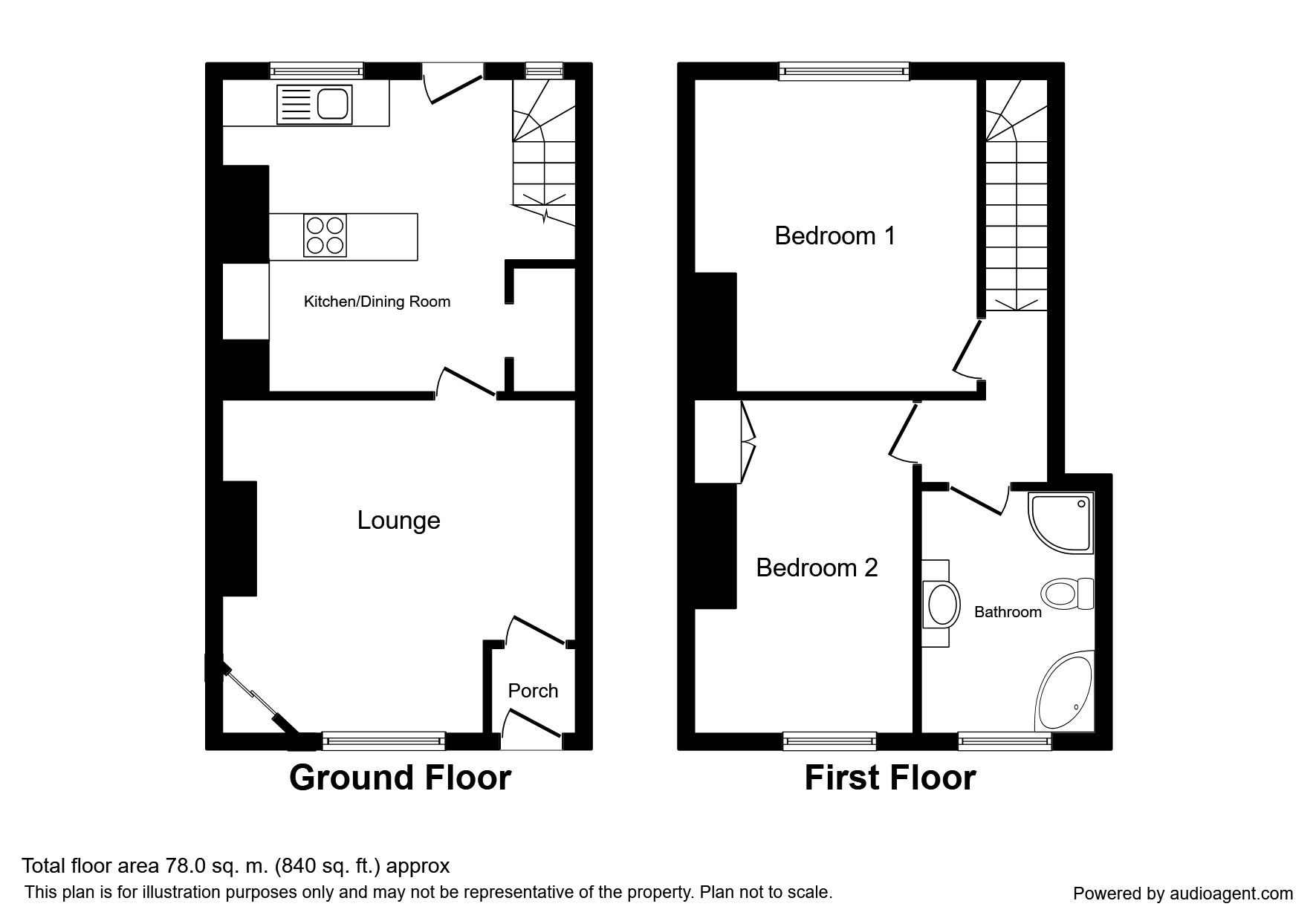 2 Bedrooms Terraced house for sale in Talbot Road, Preston PR1