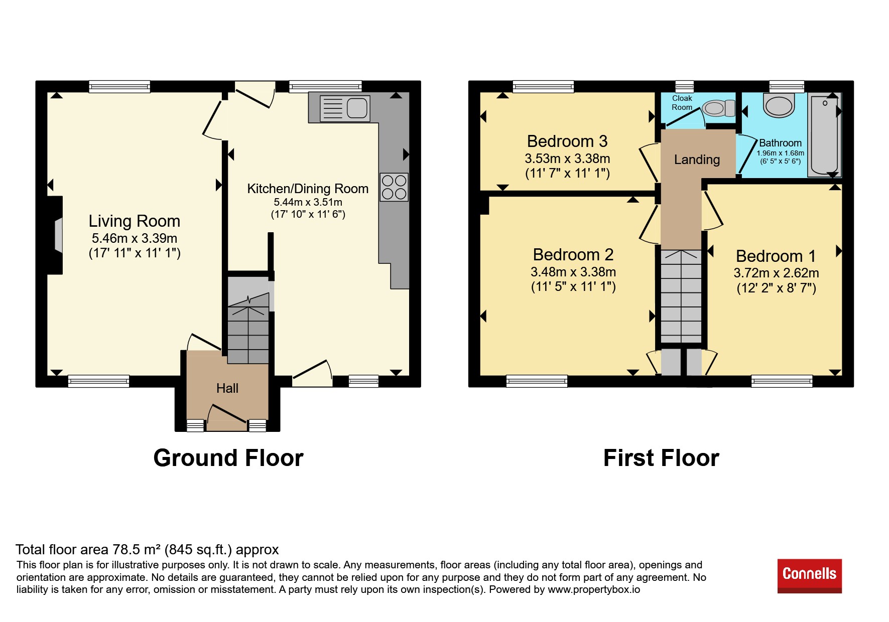 Lloyds Crescent, Exeter floorplan