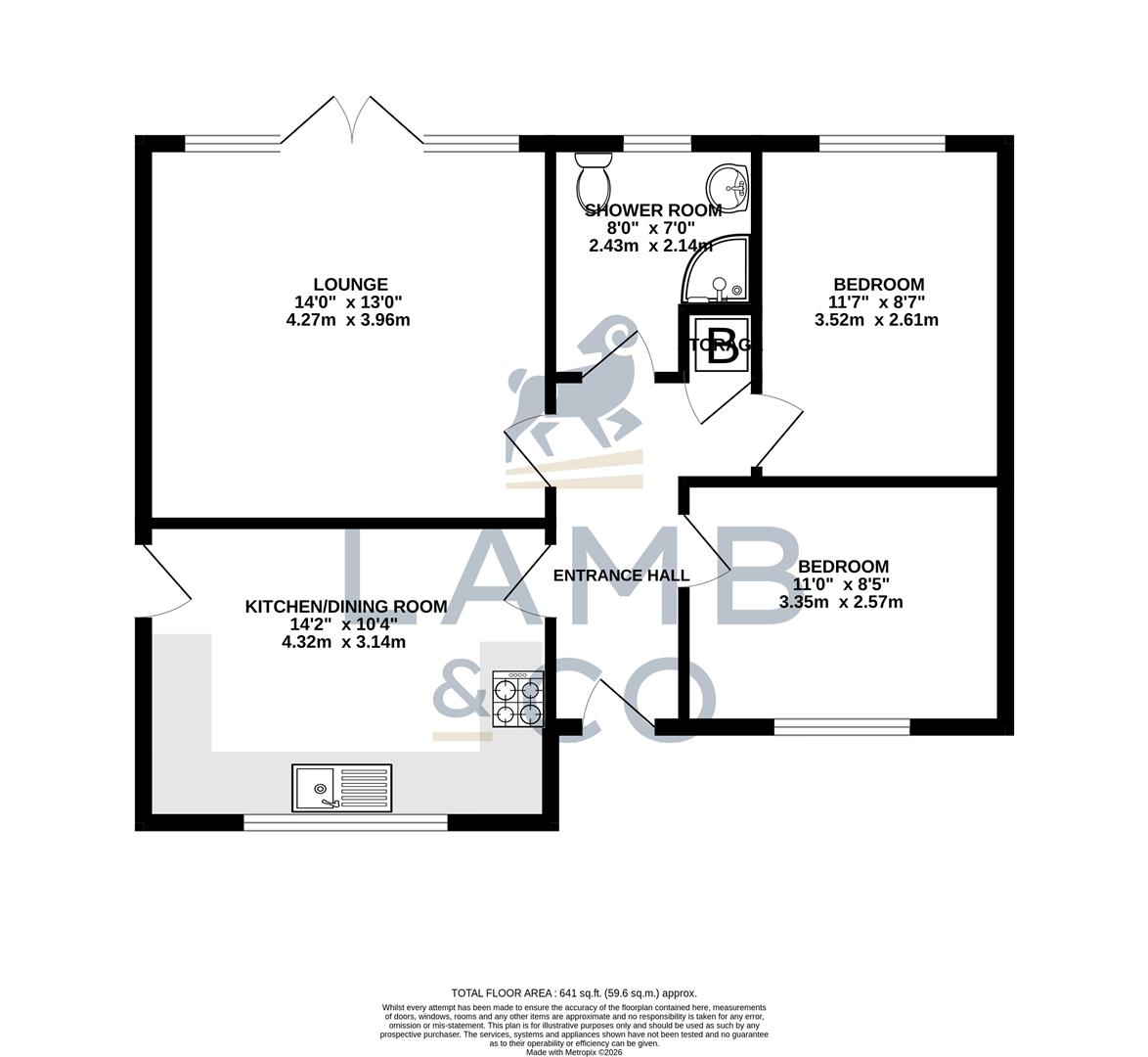2, Fronks Gardens, Harwich floorplan