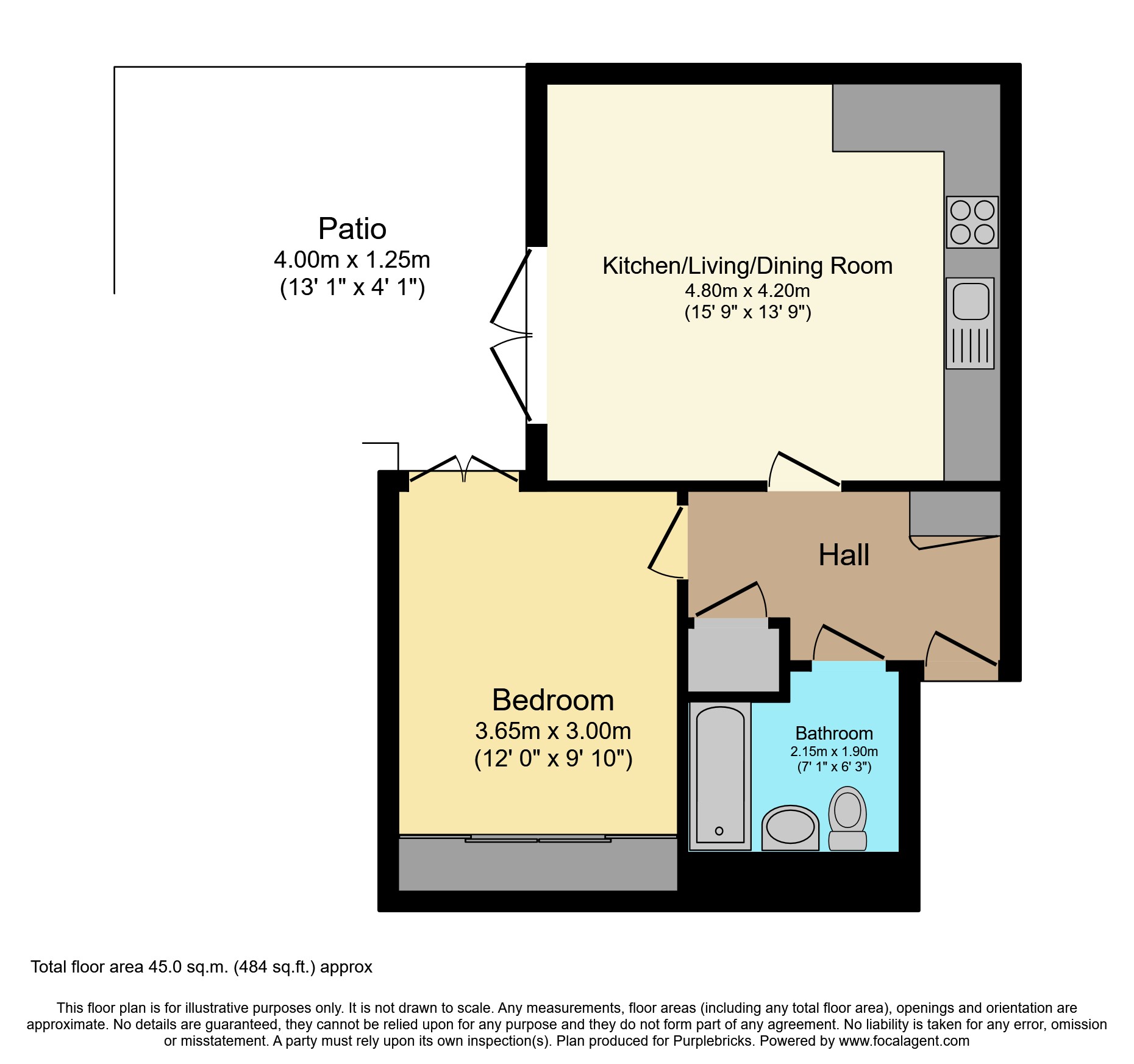 6/Monroe House 12-16, Church Hill, Loughton floorplan