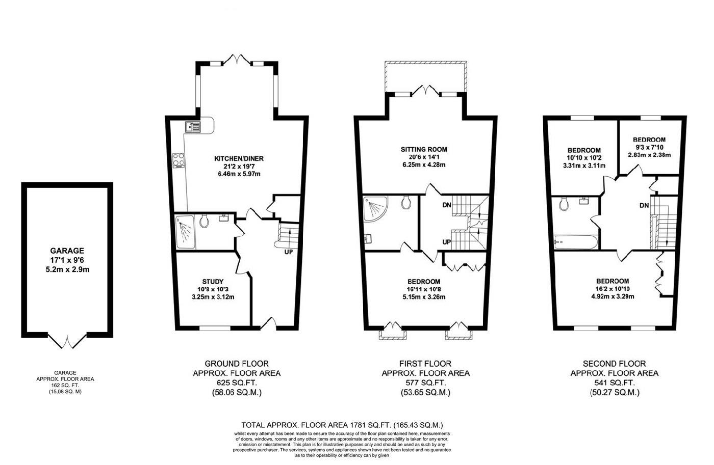 Beacon Avenue, Kings Hill ME19, 4 bedroom terraced house for sale