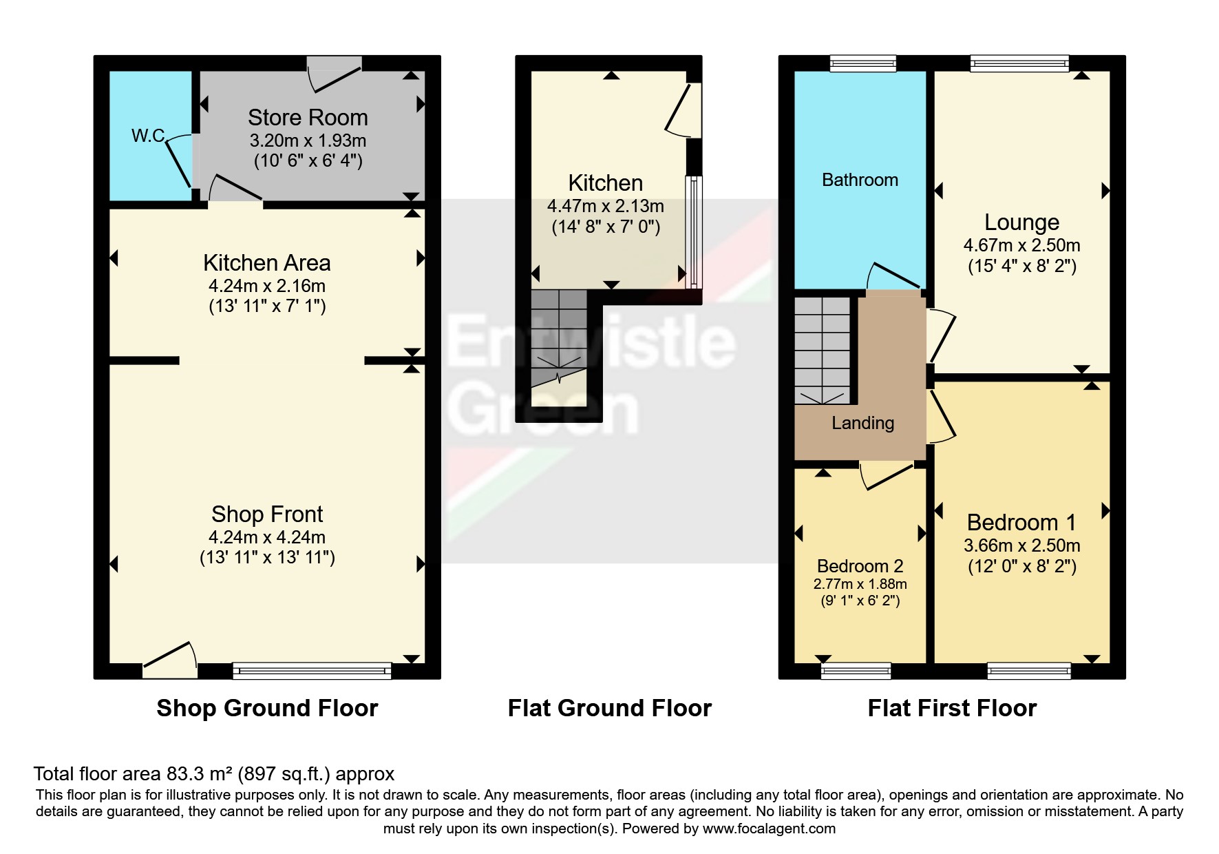 88, Ripon Street, Lancashire floorplan