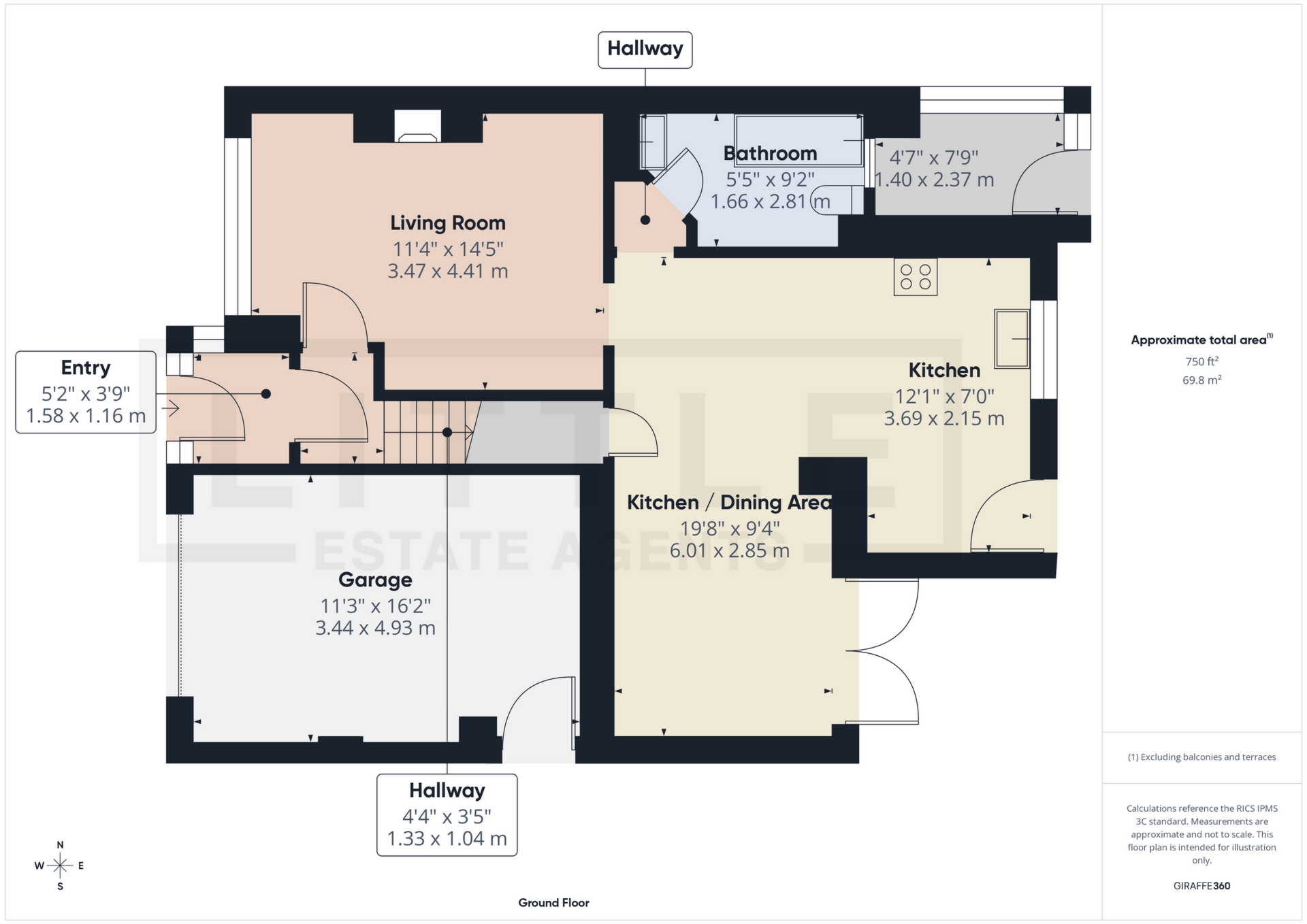 25, Pottery Close, Prescot floorplan