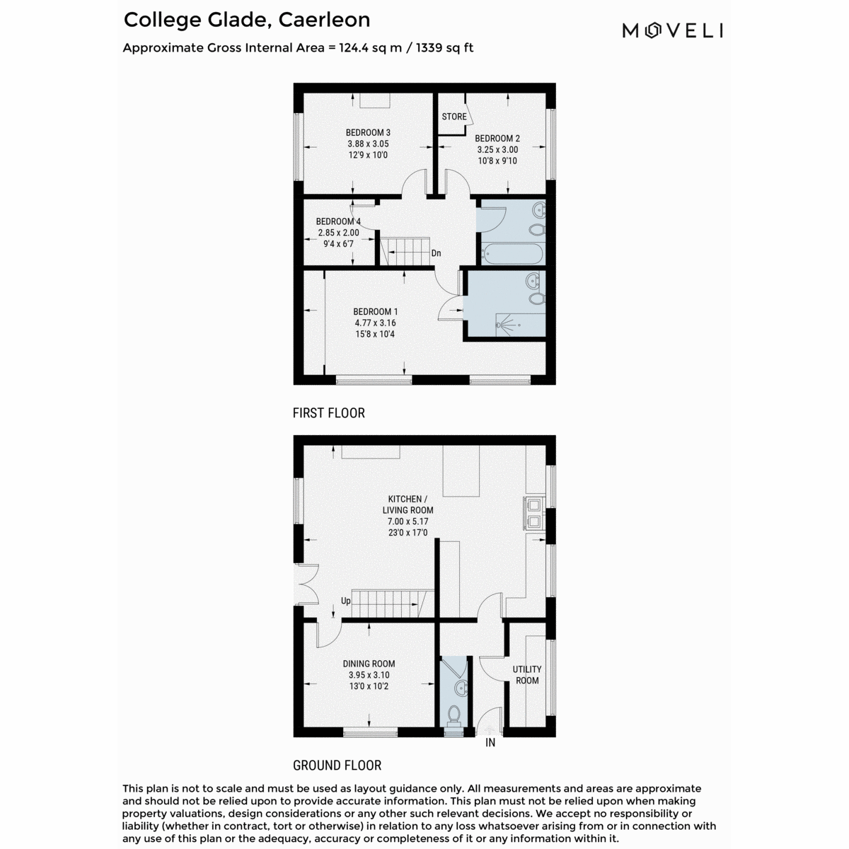 58, College Glade, Newport floorplan