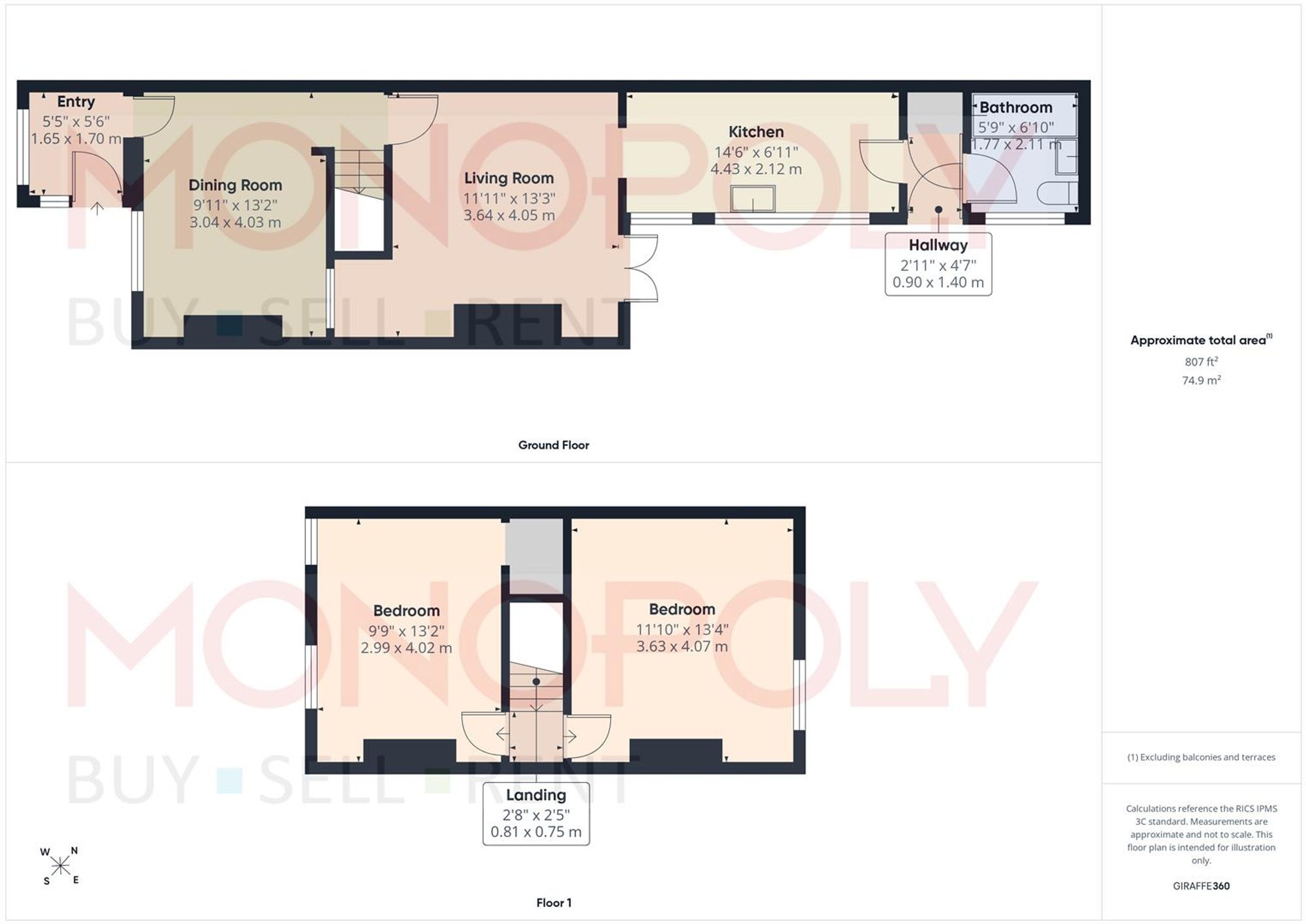 2 Gladwyn Terrace New Road, Wrexham floorplan