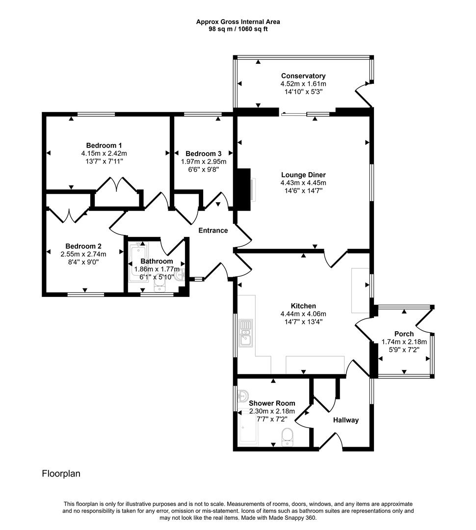 Priory Park, Haverfordwest floorplan