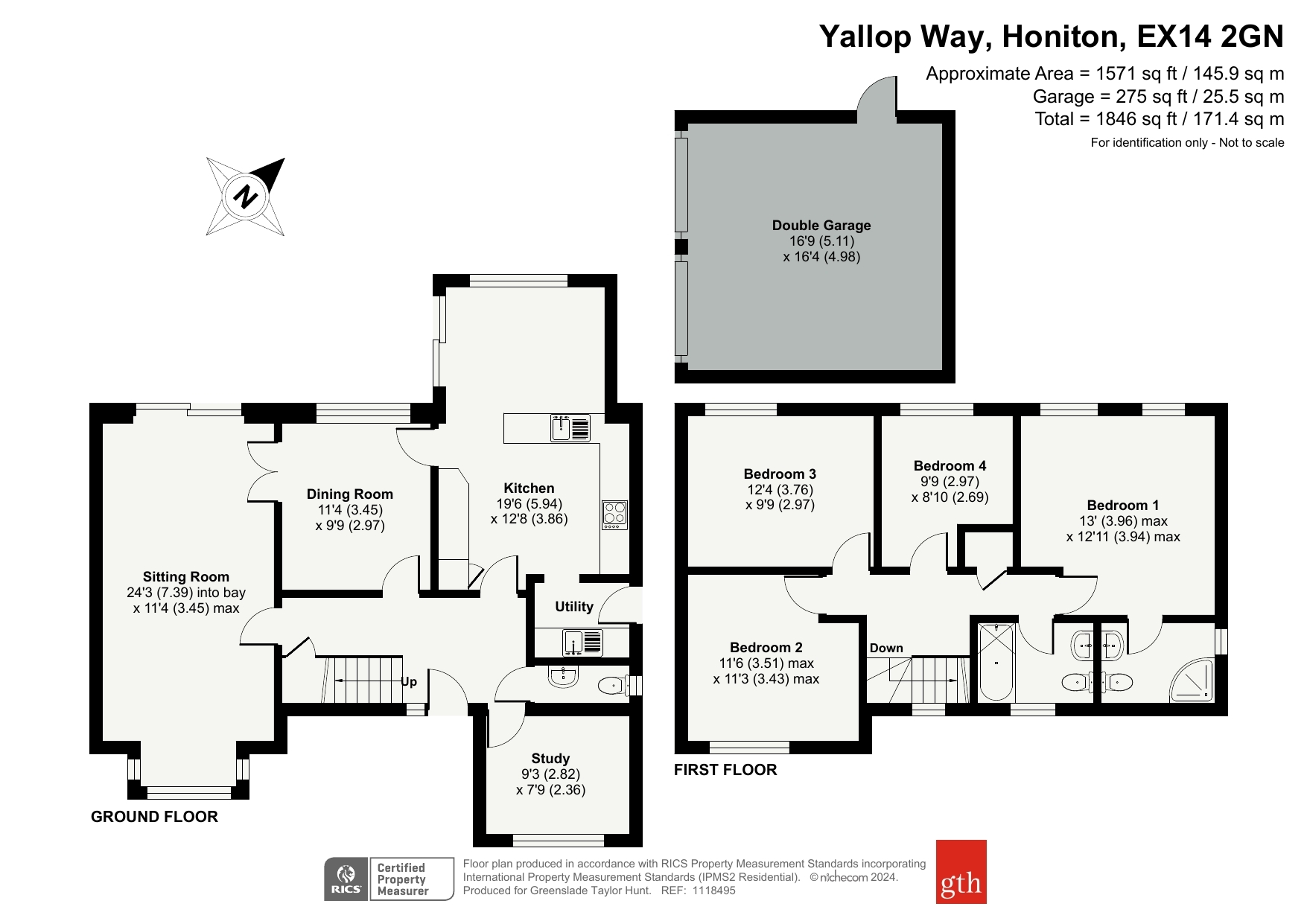 2, Yallop Way, Devon floorplan