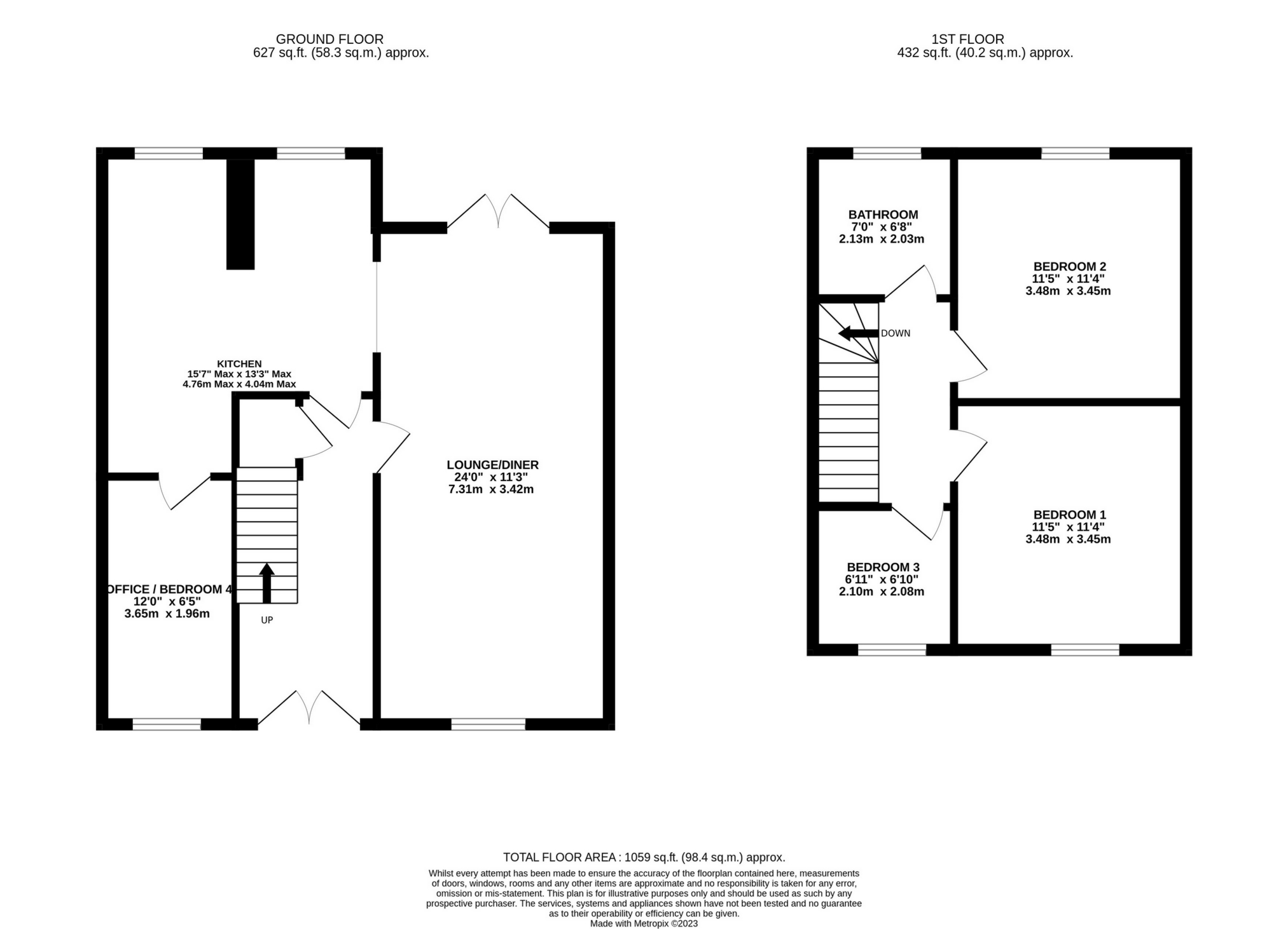 Winston Drive, Yeovil BA21, 3 bedroom terraced house for sale