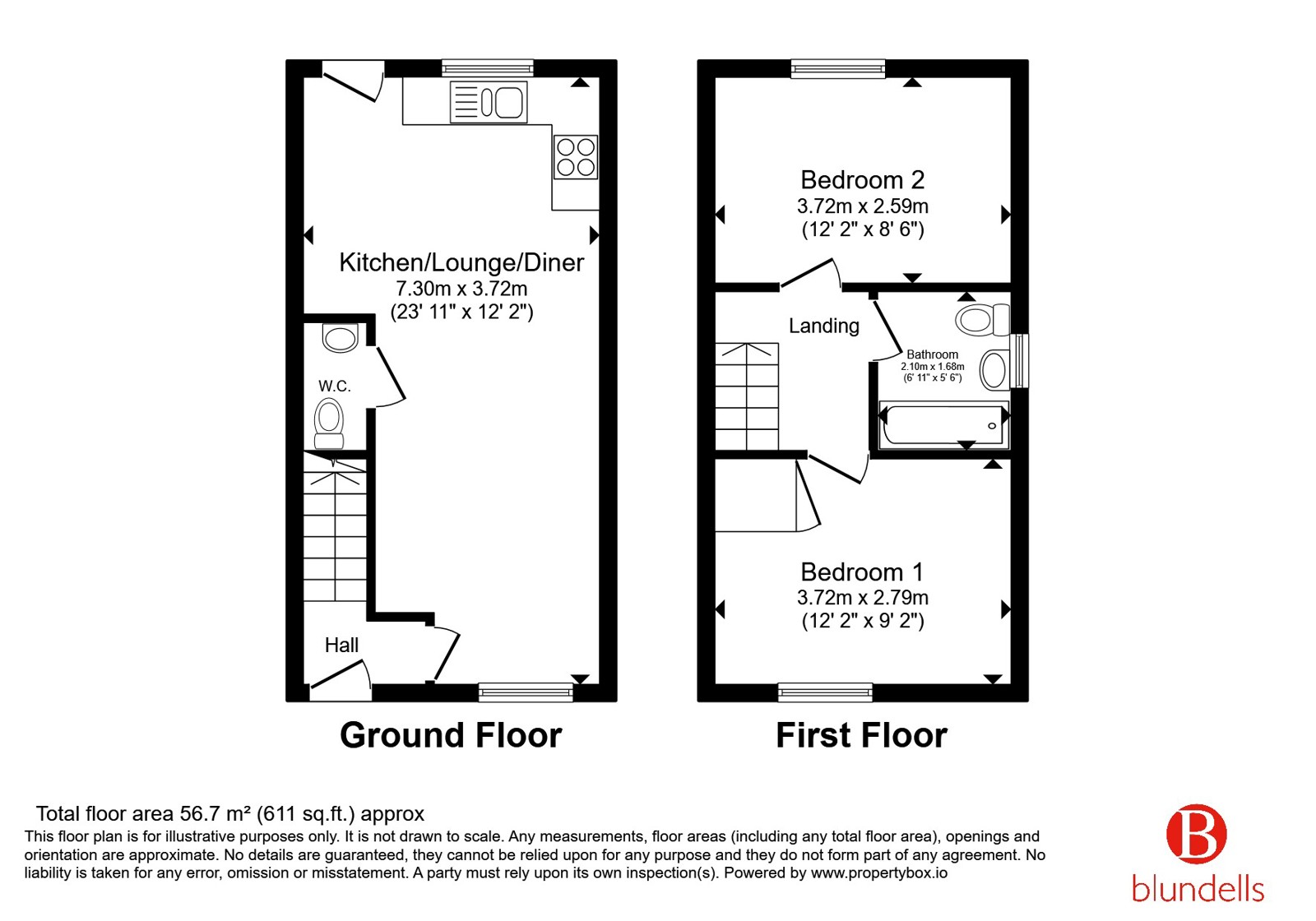48, Thornham Meadows, South Yorkshire floorplan