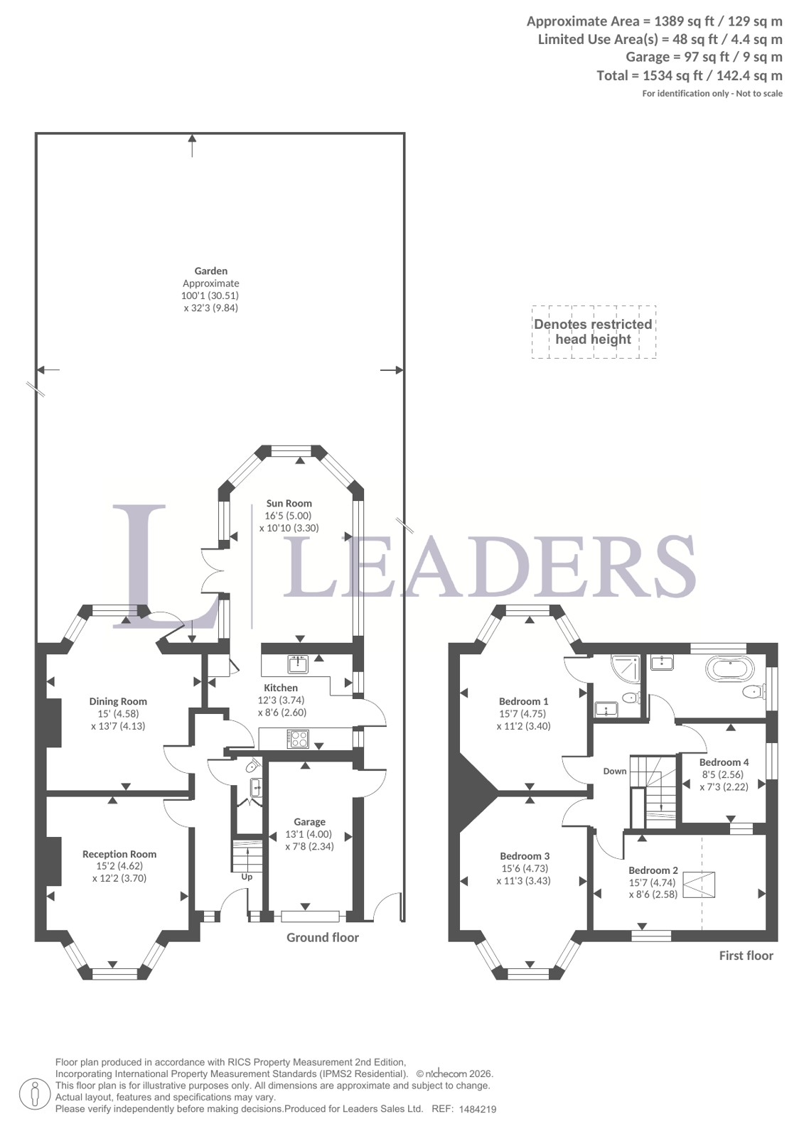 2, Carlisle Road, Sutton floorplan