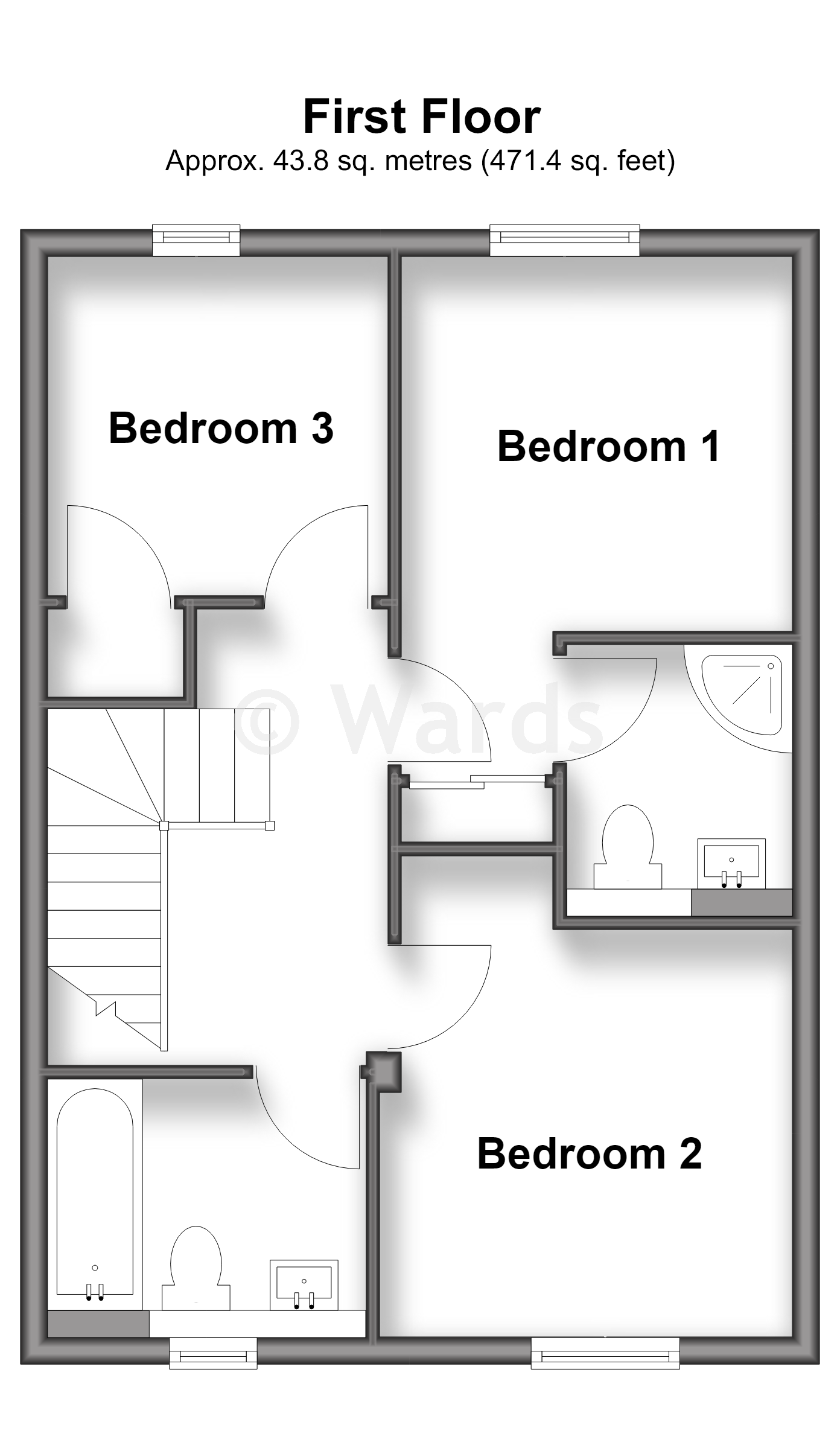 13, Fairbrass Way, Canterbury floorplan