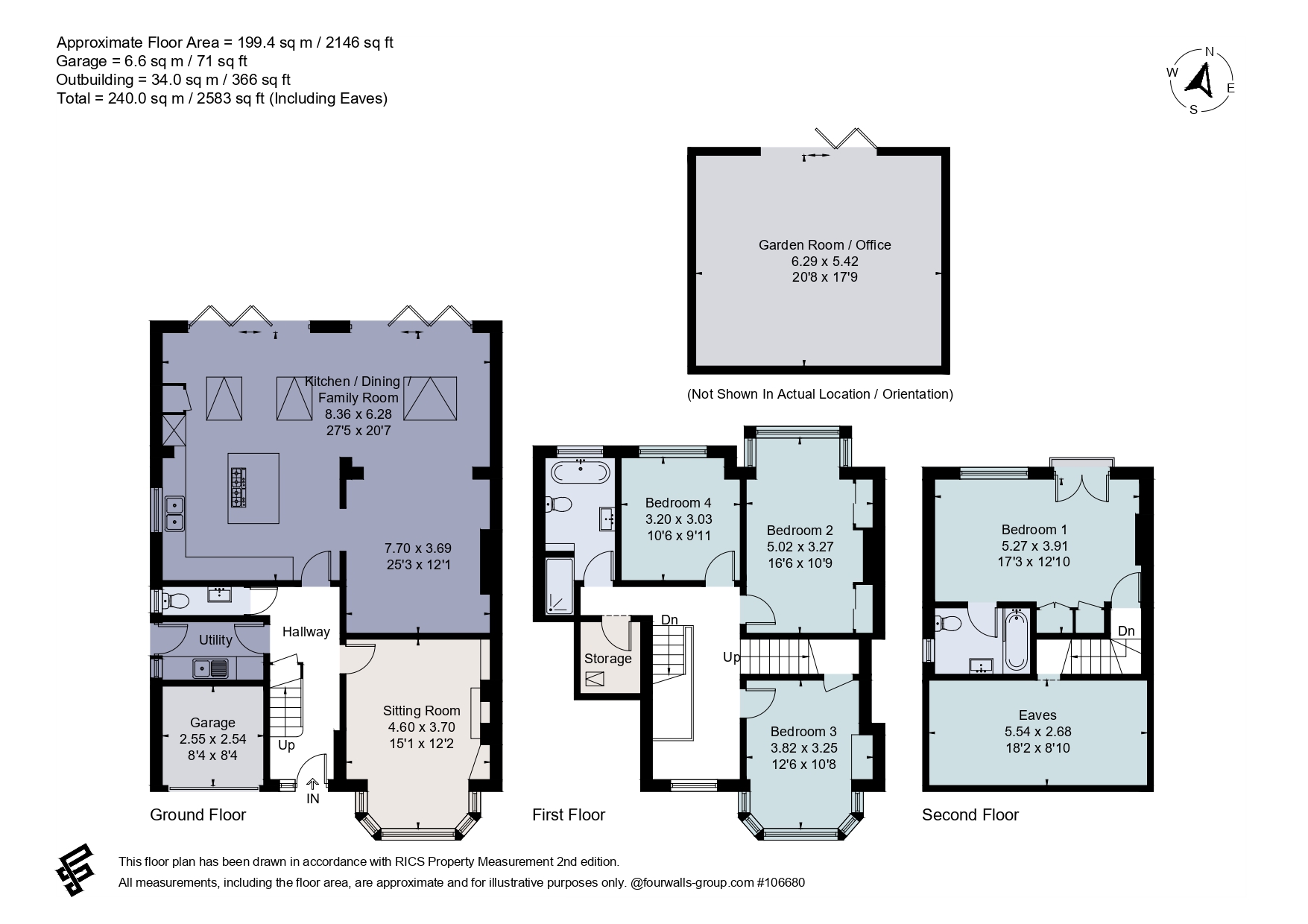 38, Mount View, Hertfordshire floorplan