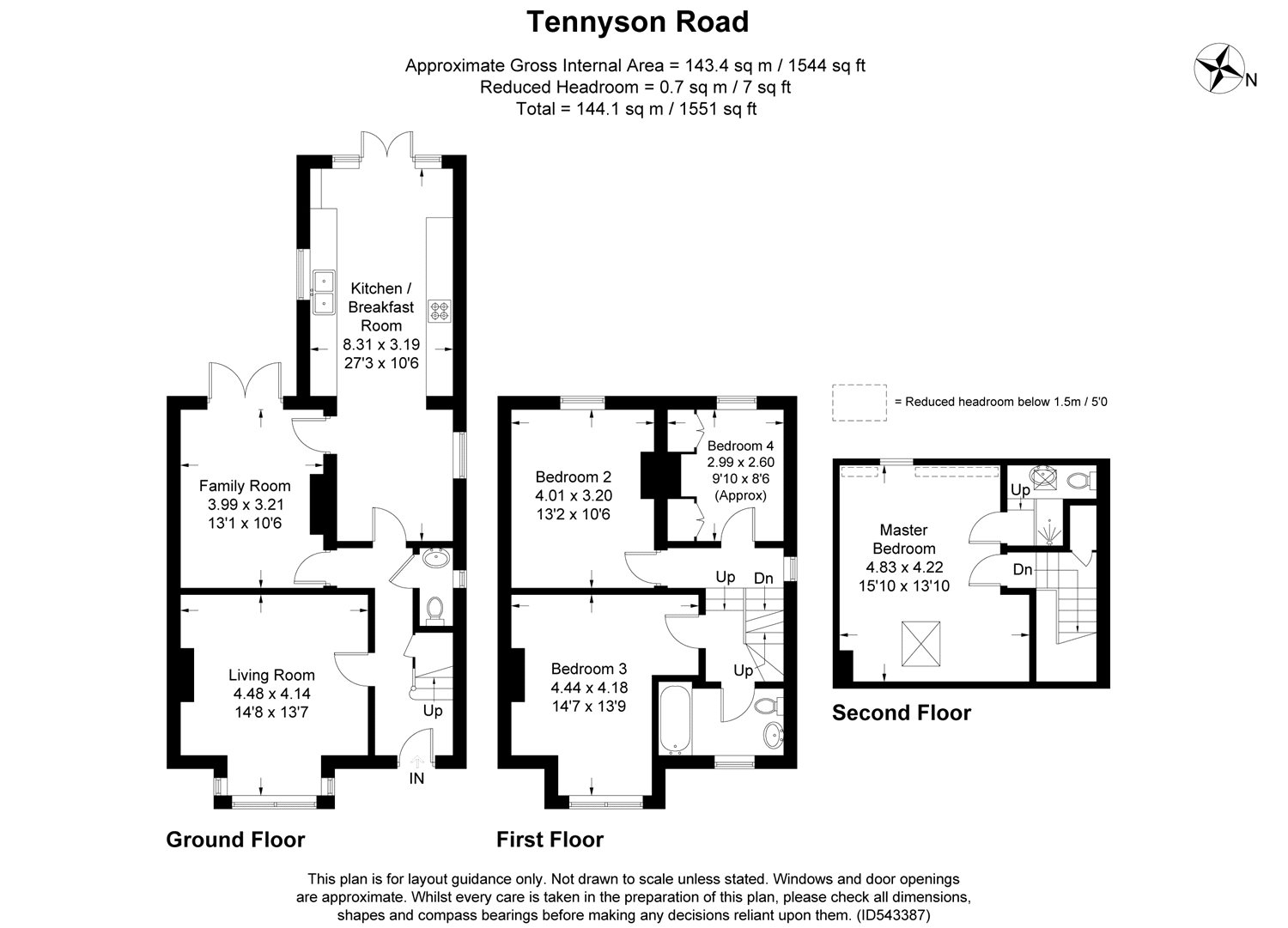 4 Bedrooms Semi-detached house for sale in Tennyson Road, Harpenden, Hertfordshire AL5