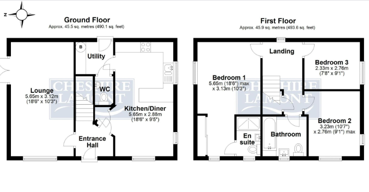 16, Argent Close, Shavington, Crewe floorplan