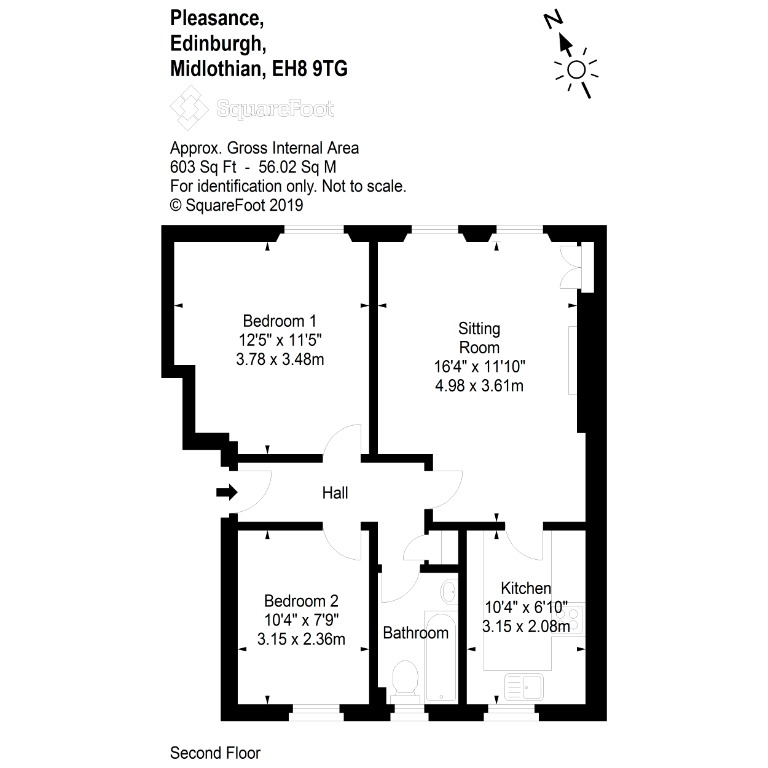 Pleasance, Newington, Edinburgh, EH8 9TG, Edinburgh floorplan