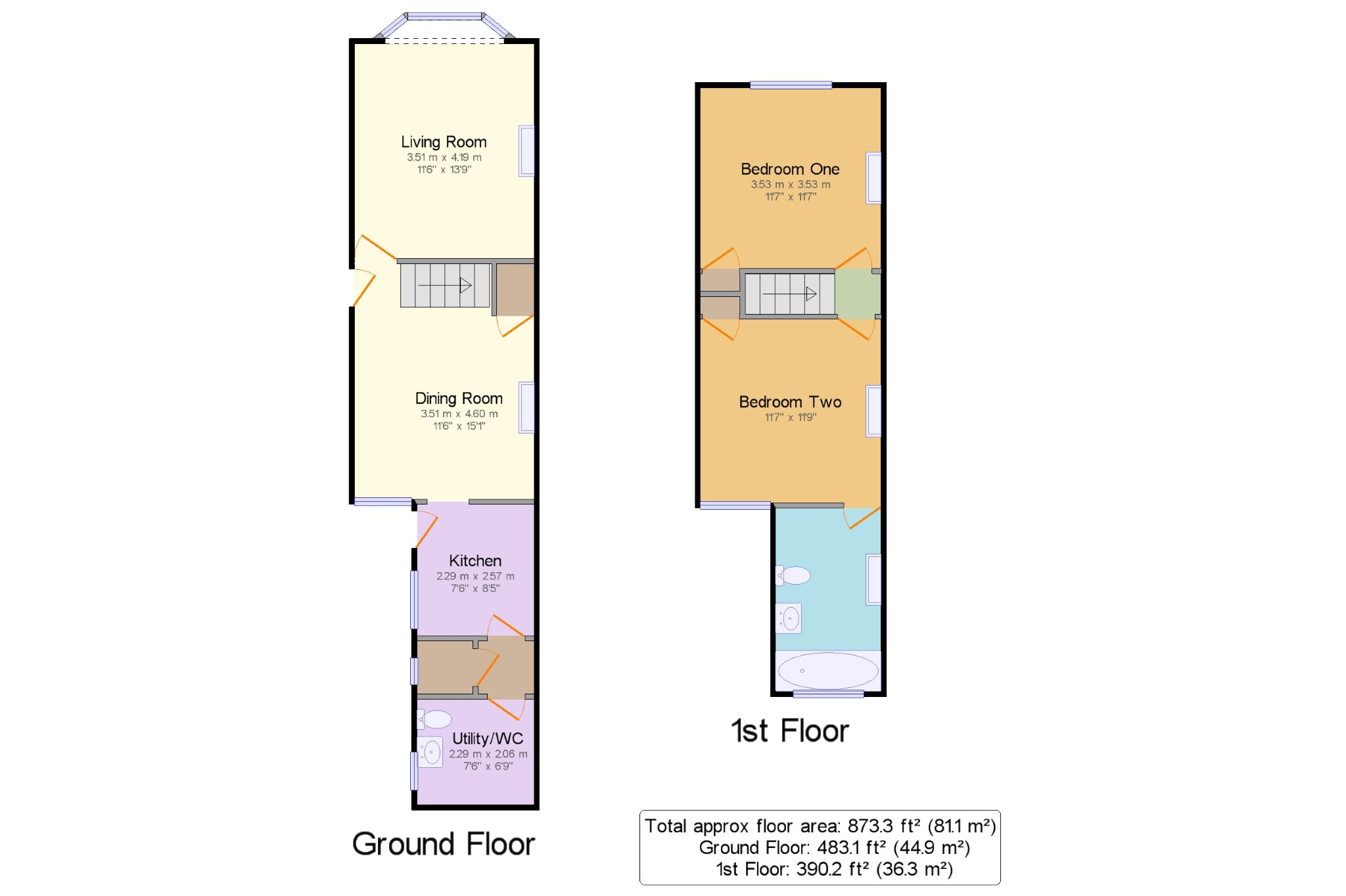 2 Bedrooms Semi-detached house for sale in Salisbury Road, Langton Green, Kent, . TN3