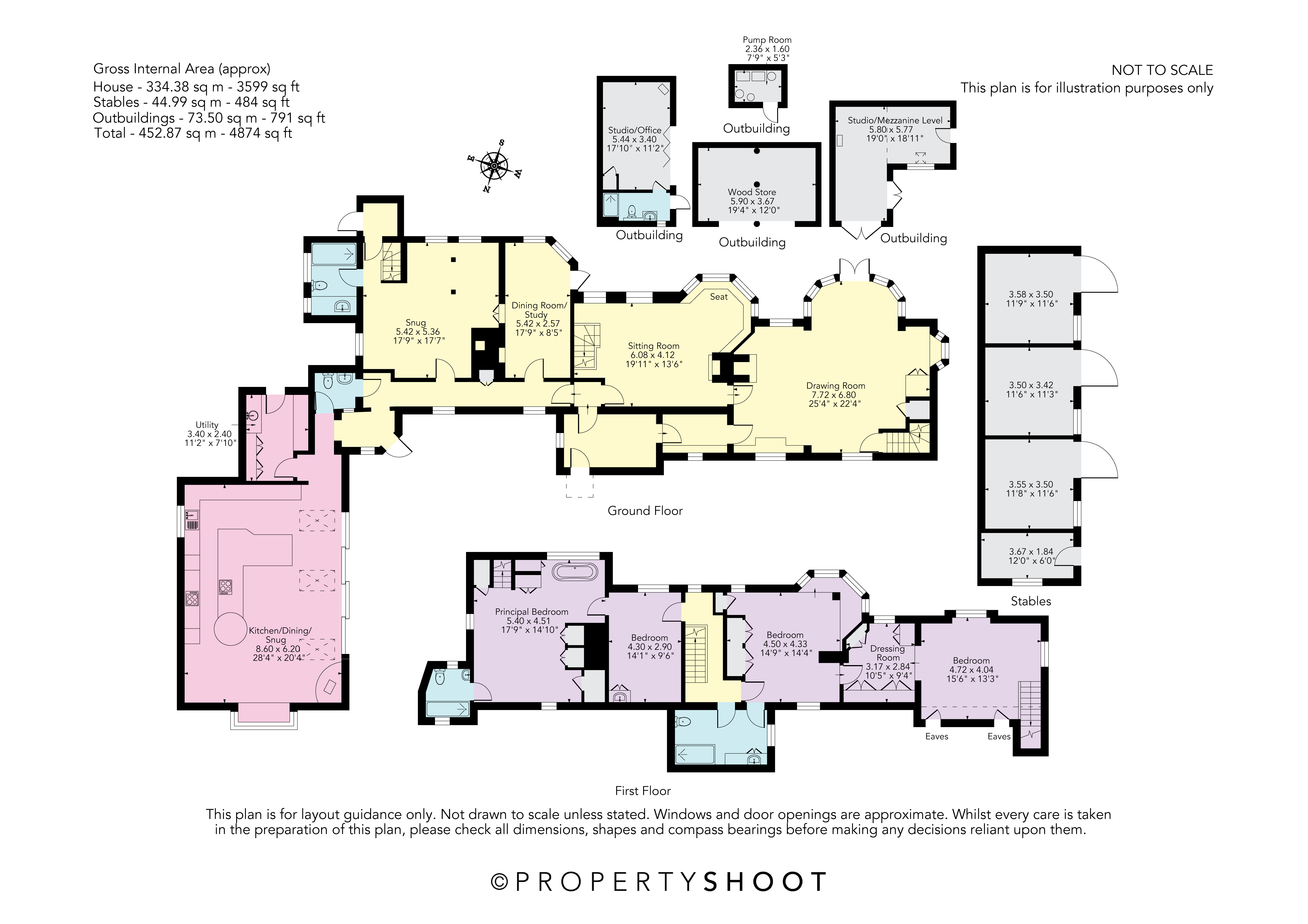 Monks Alley, Binfield floorplan