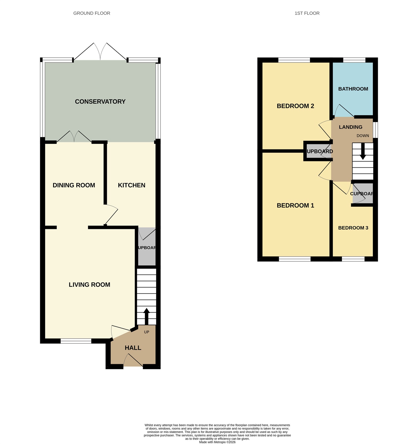 2, Blenheim Way, Kettering floorplan