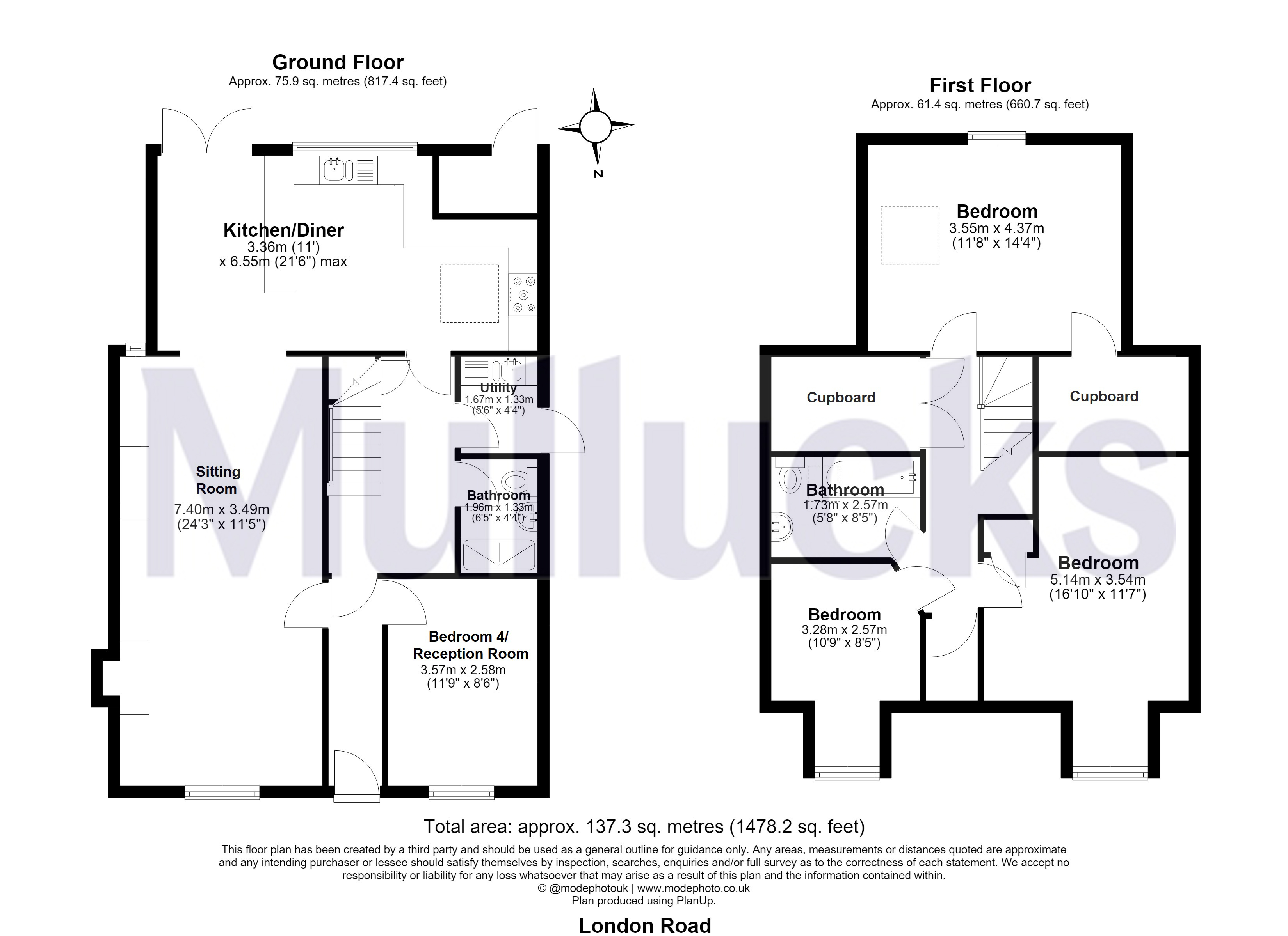 6, London Road, Saffron Walden floorplan