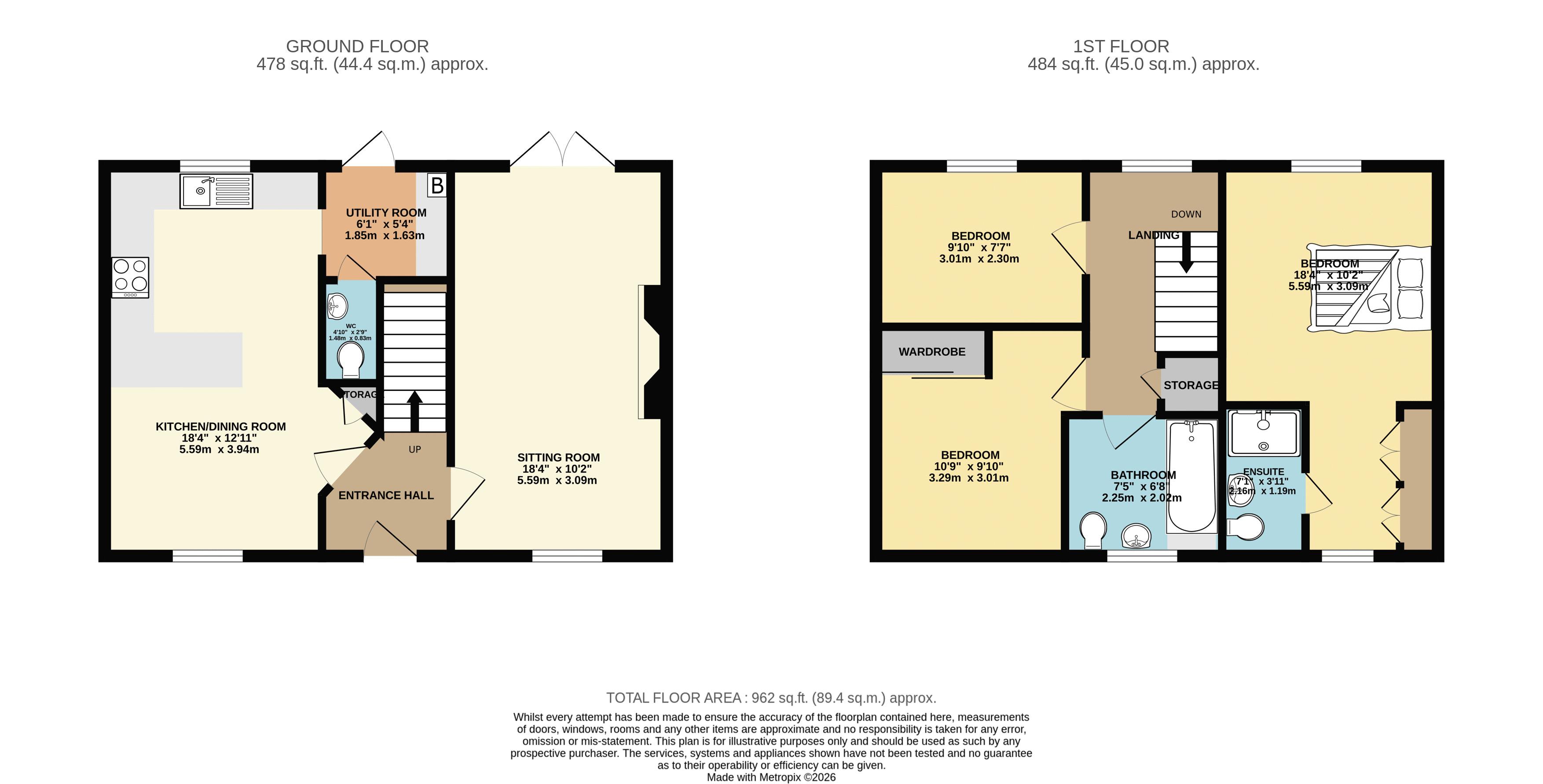 12, Lark Gardens, Hereford floorplan