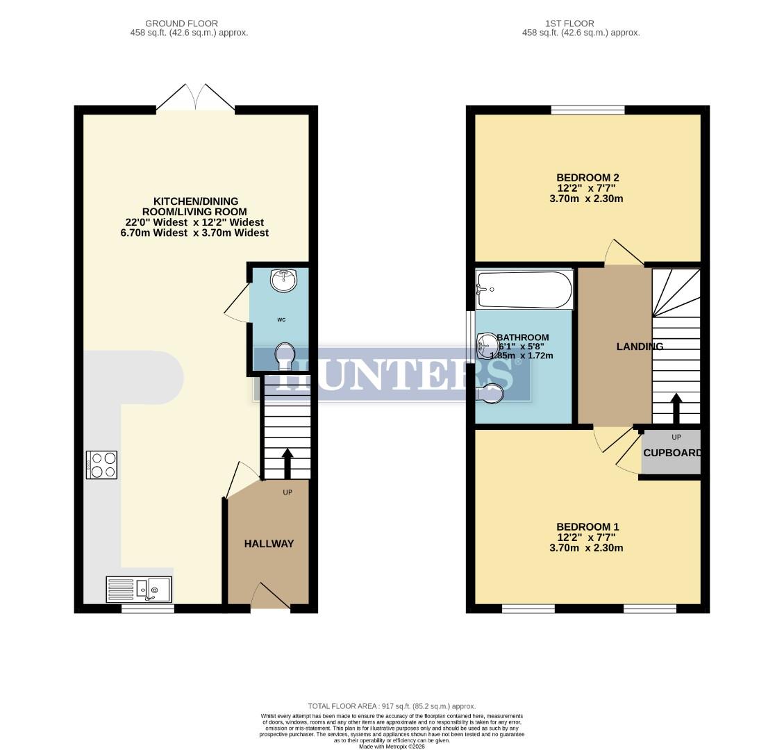 31, Hutchings Drive, Exeter floorplan