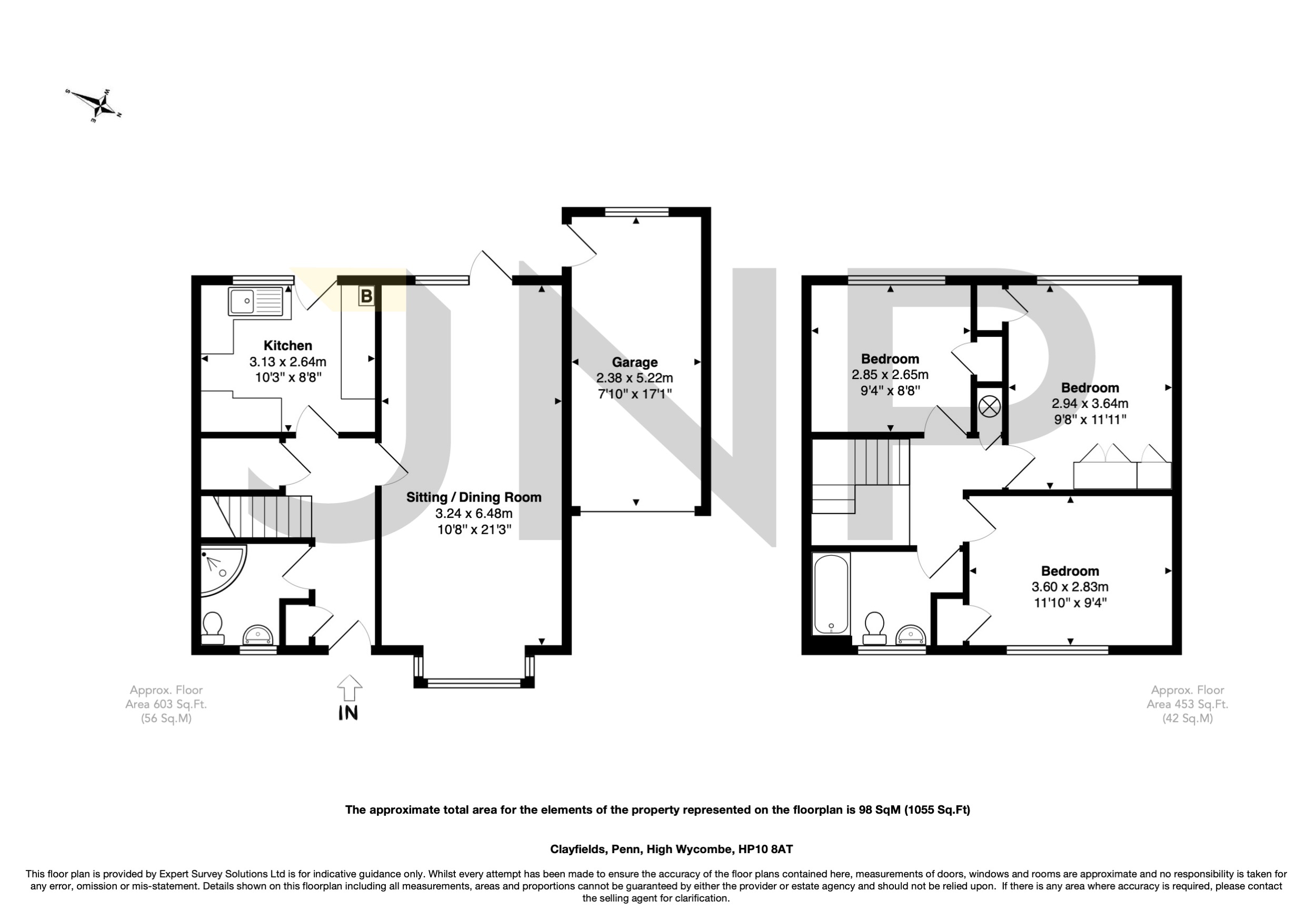 15, Clayfields, High Wycombe floorplan