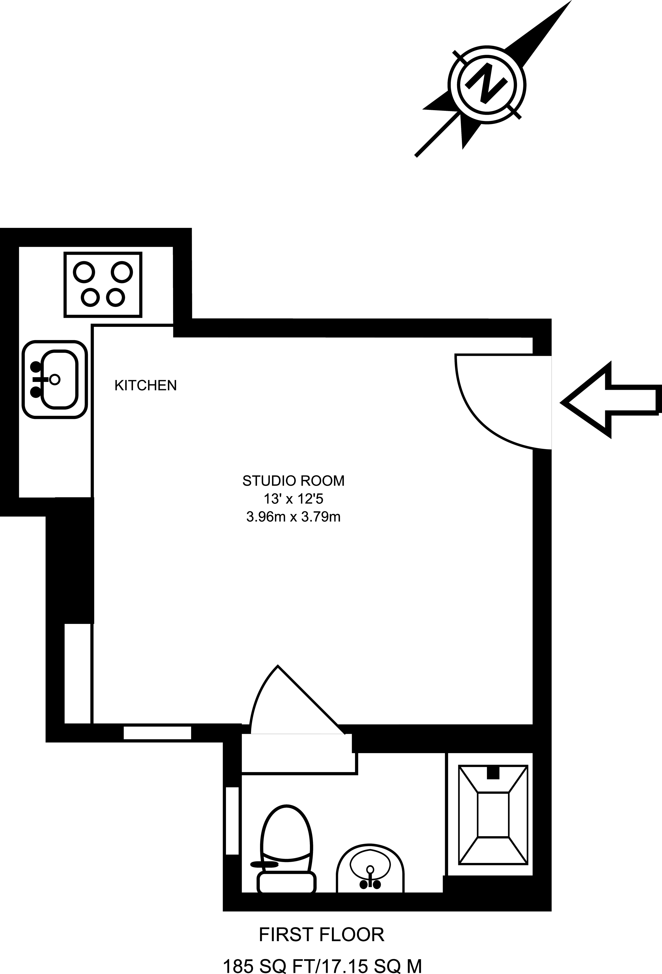 0 Bedrooms Studio to rent in Ballards Lane, North Finchley N3