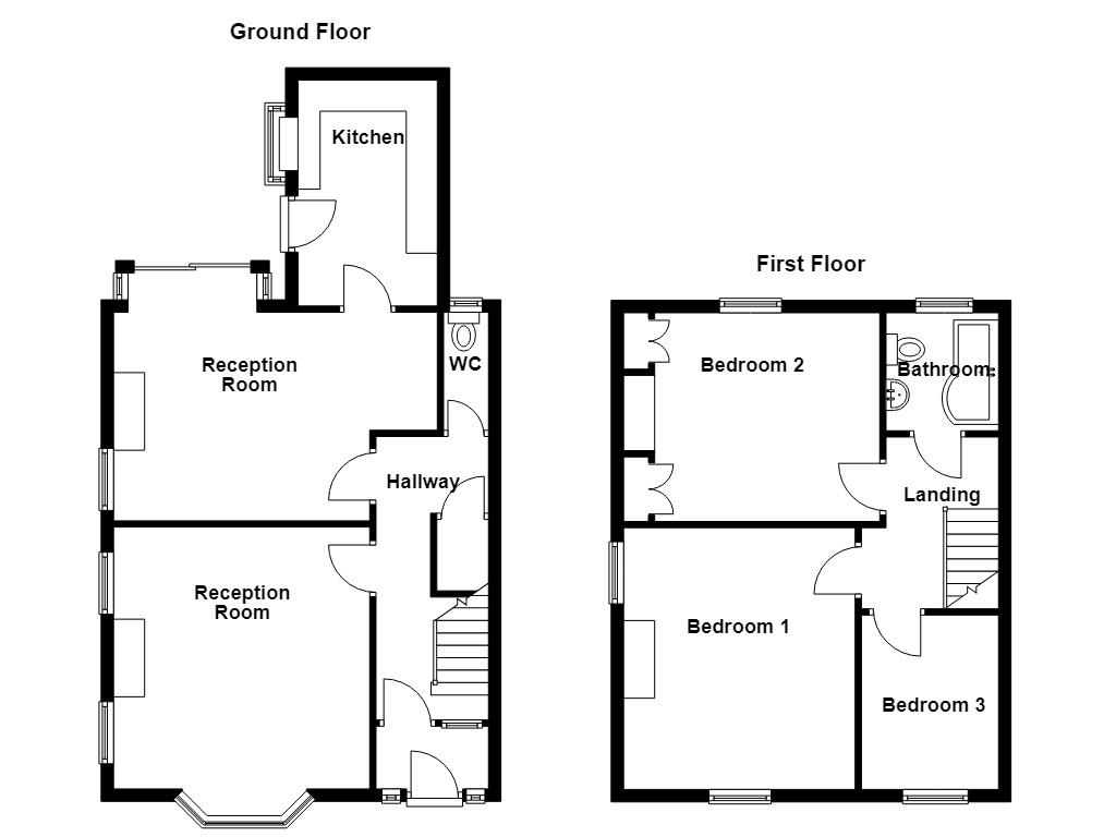 85, Manor Street, Accrington floorplan