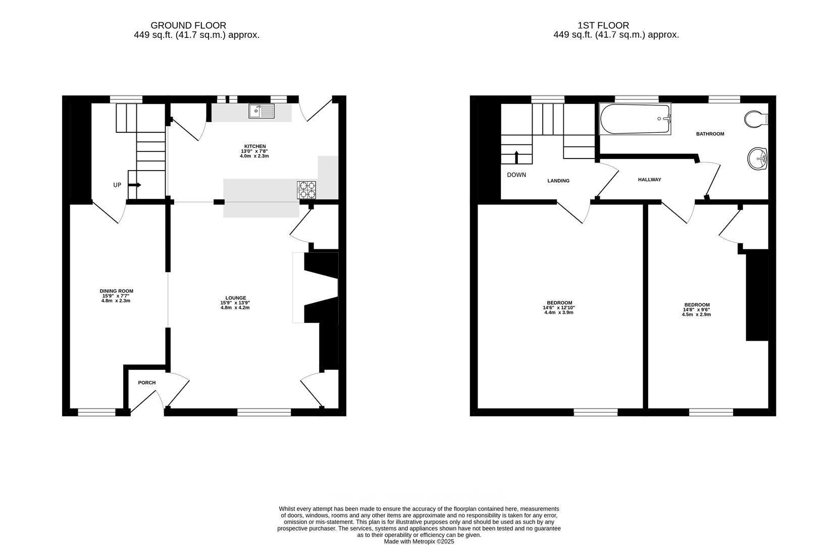 37, High Street, Pateley Bridge floorplan